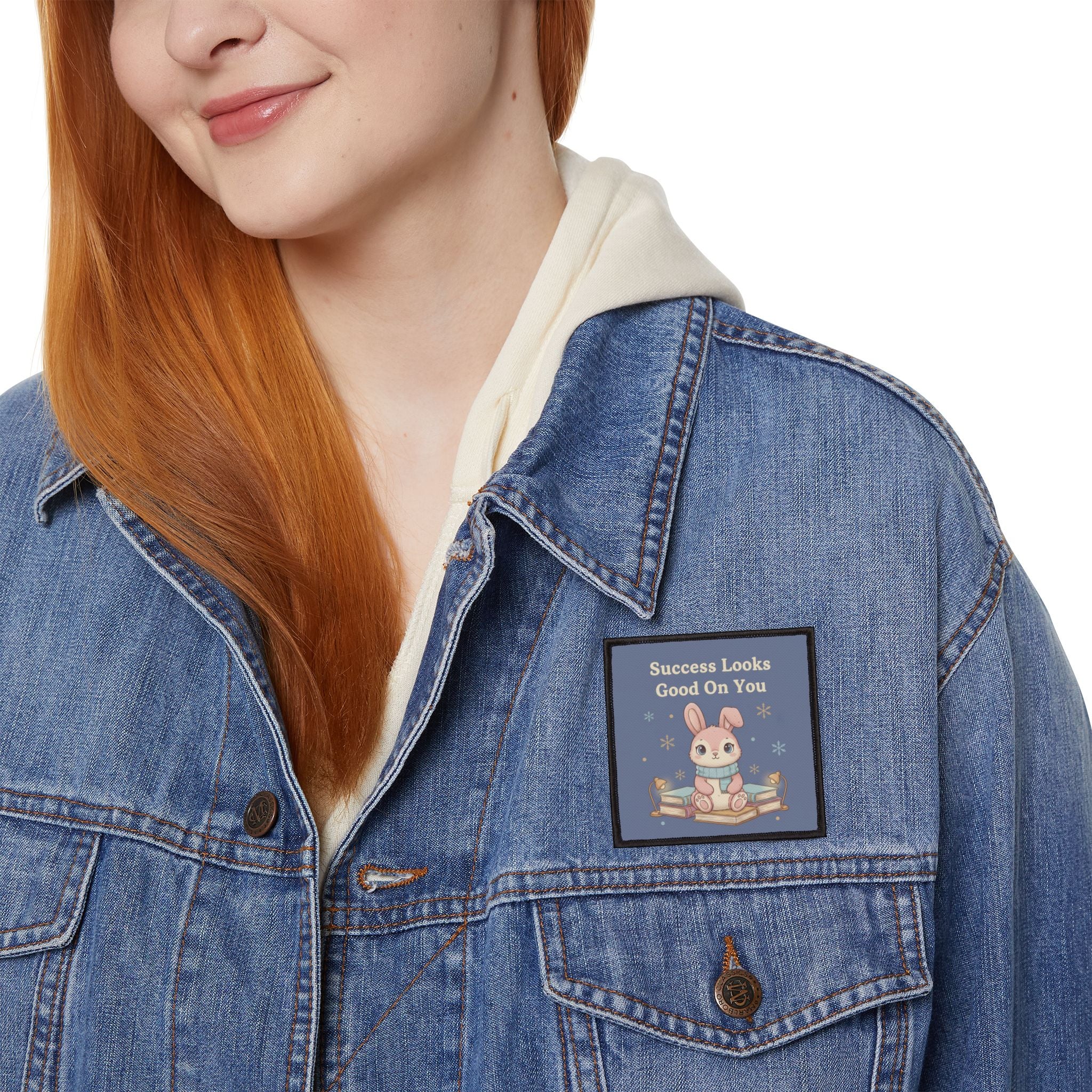 Rabbit Iron-On Patch – Success Looks Good on You