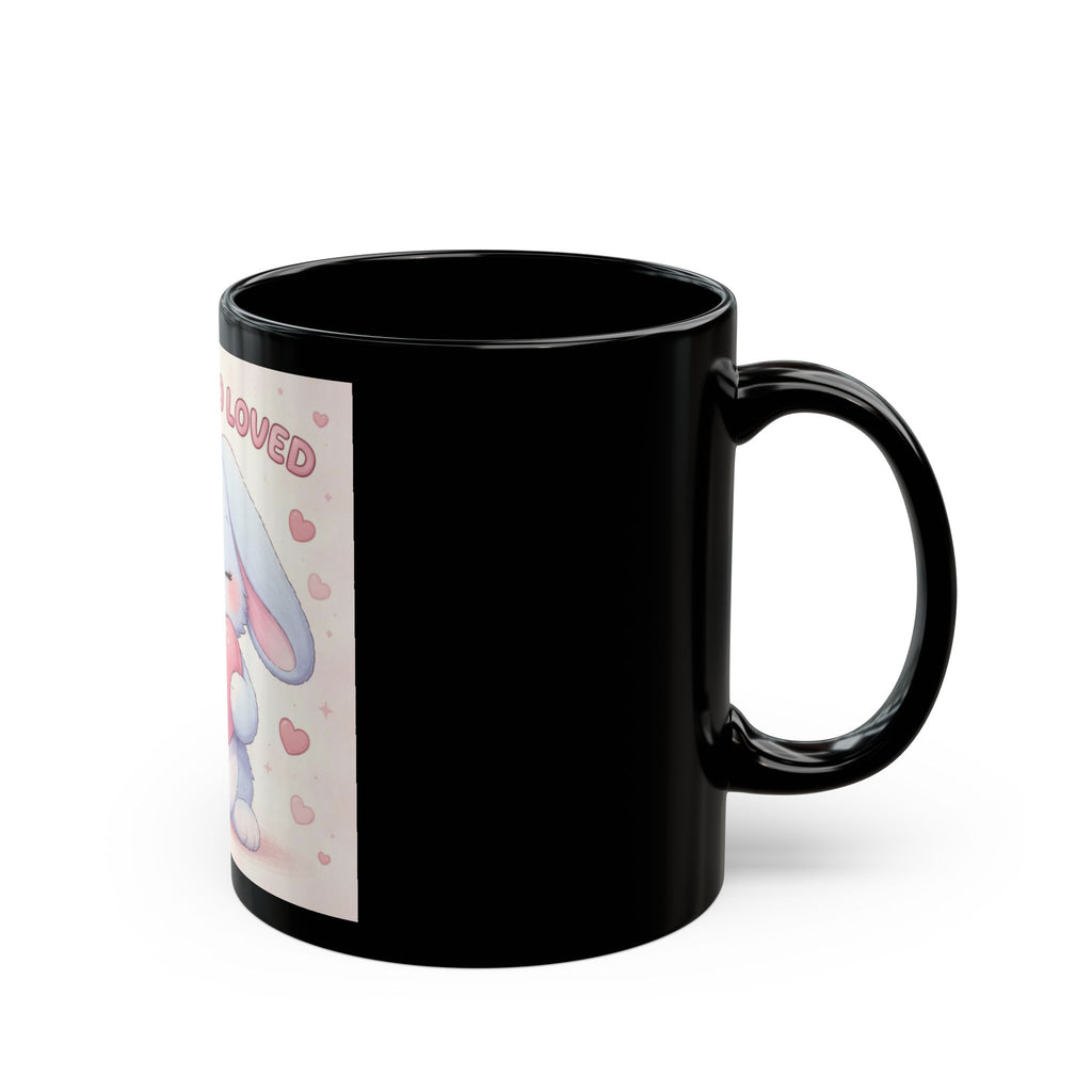 YOU ARE SO LOVED Black Mug