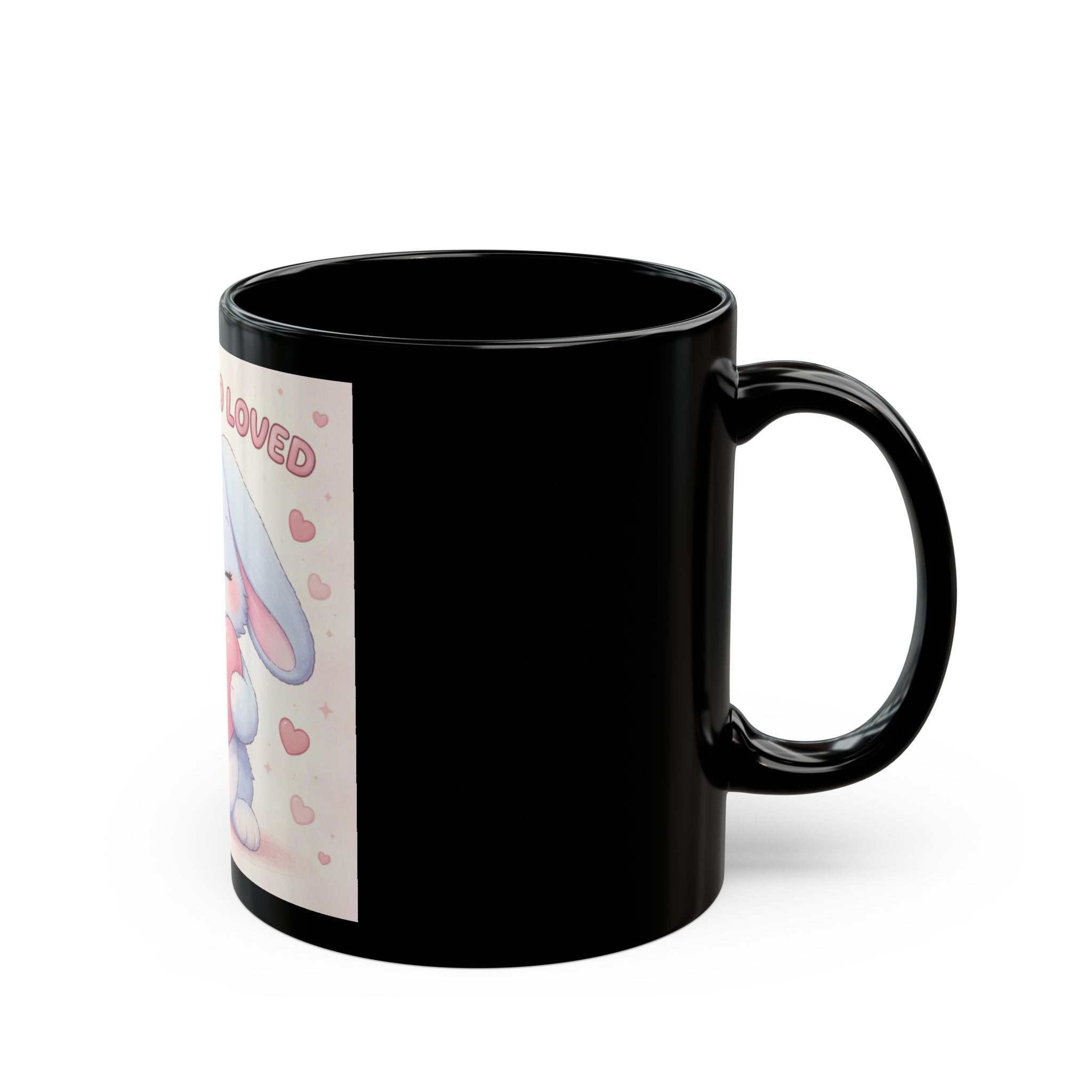 YOU ARE SO LOVED Black Mug