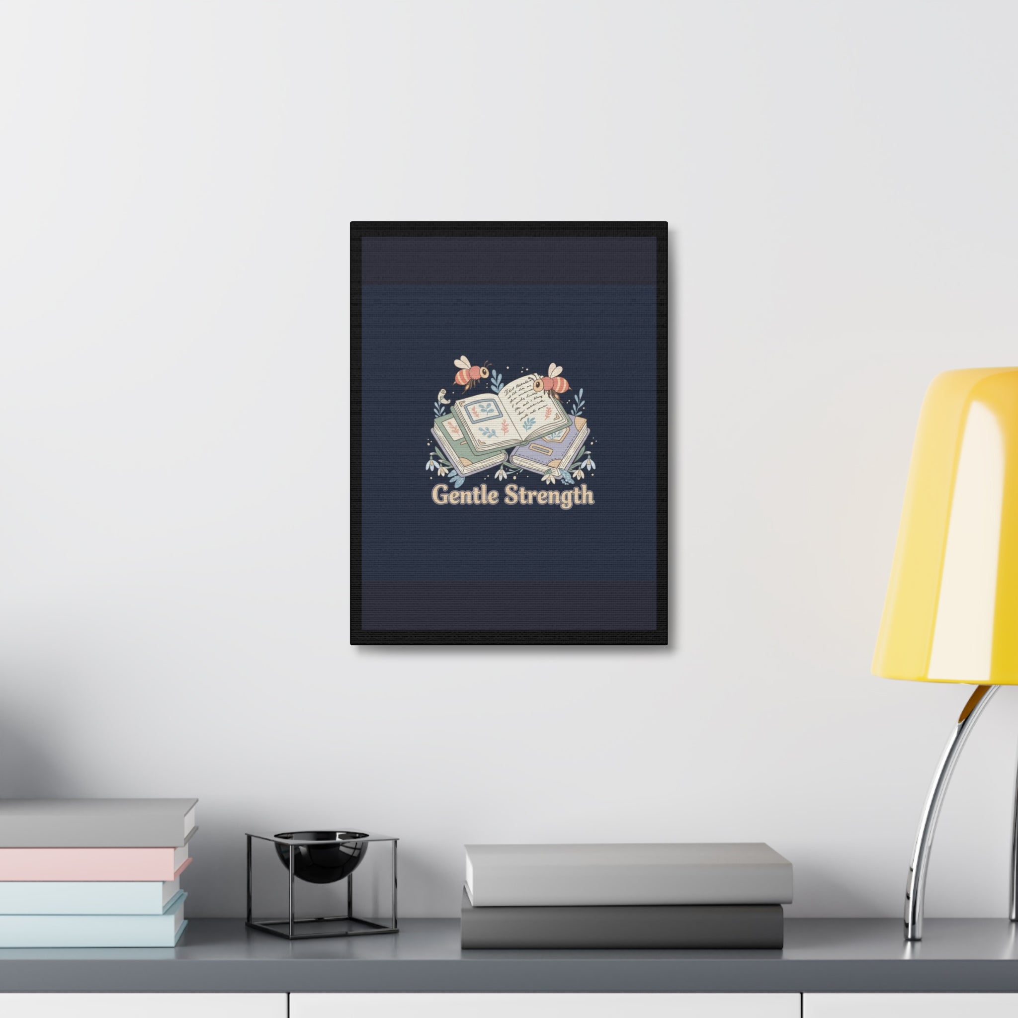 Gentle Strength Bees Canvas