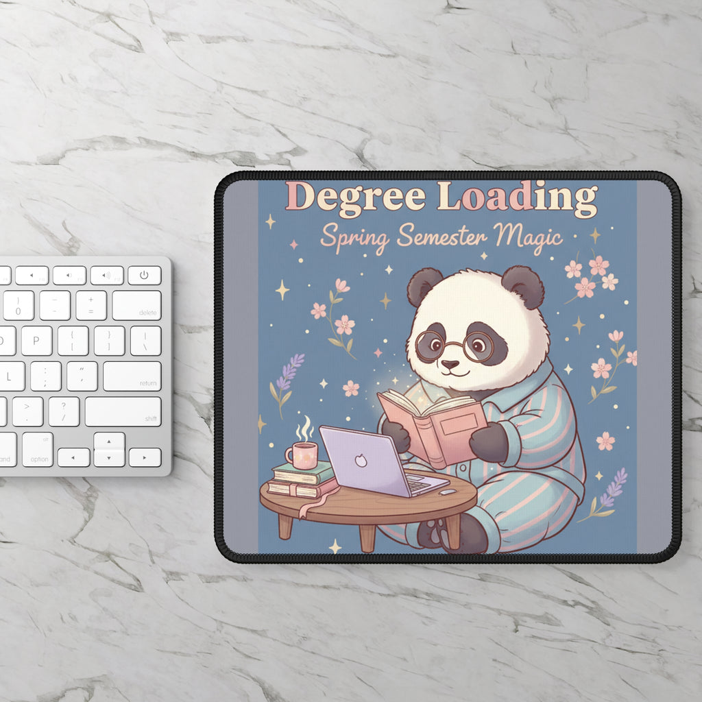 Panda Mouse Pad – Degree Loading Spring Semester Magic