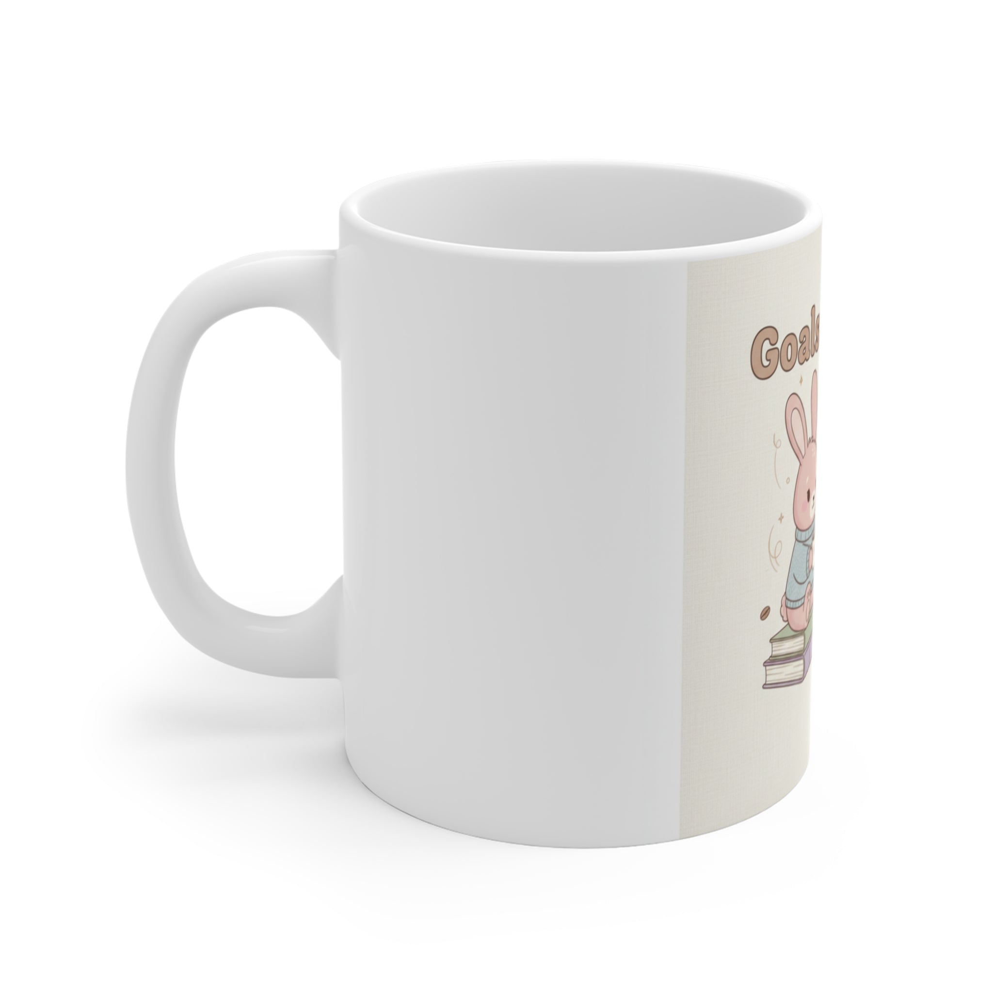 Goals On Goals Rabbit Mug 11oz