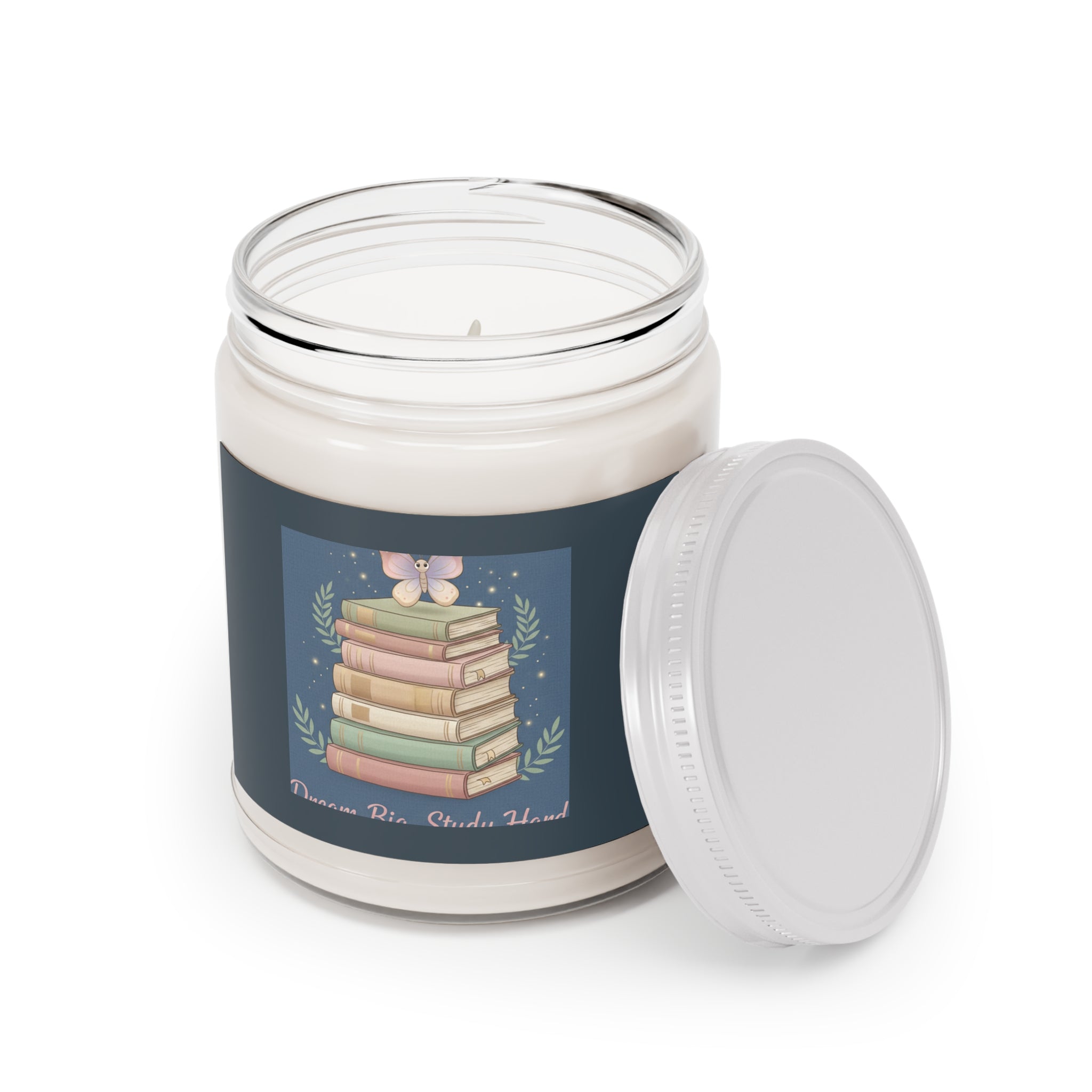 Butterfly Scented Candle – Dream Big Study Hard