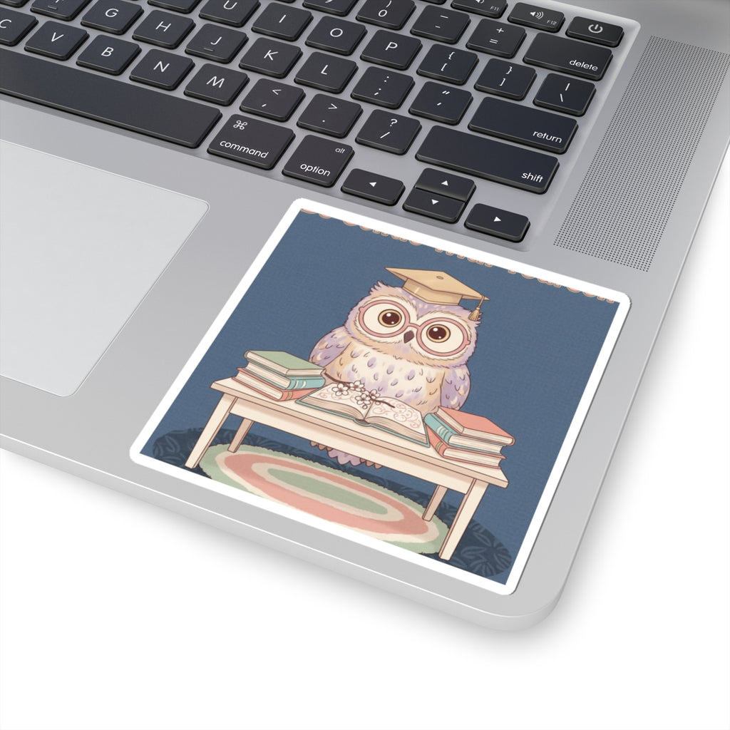 Owl Kiss-Cut Sticker – Be Gentle With Yourself