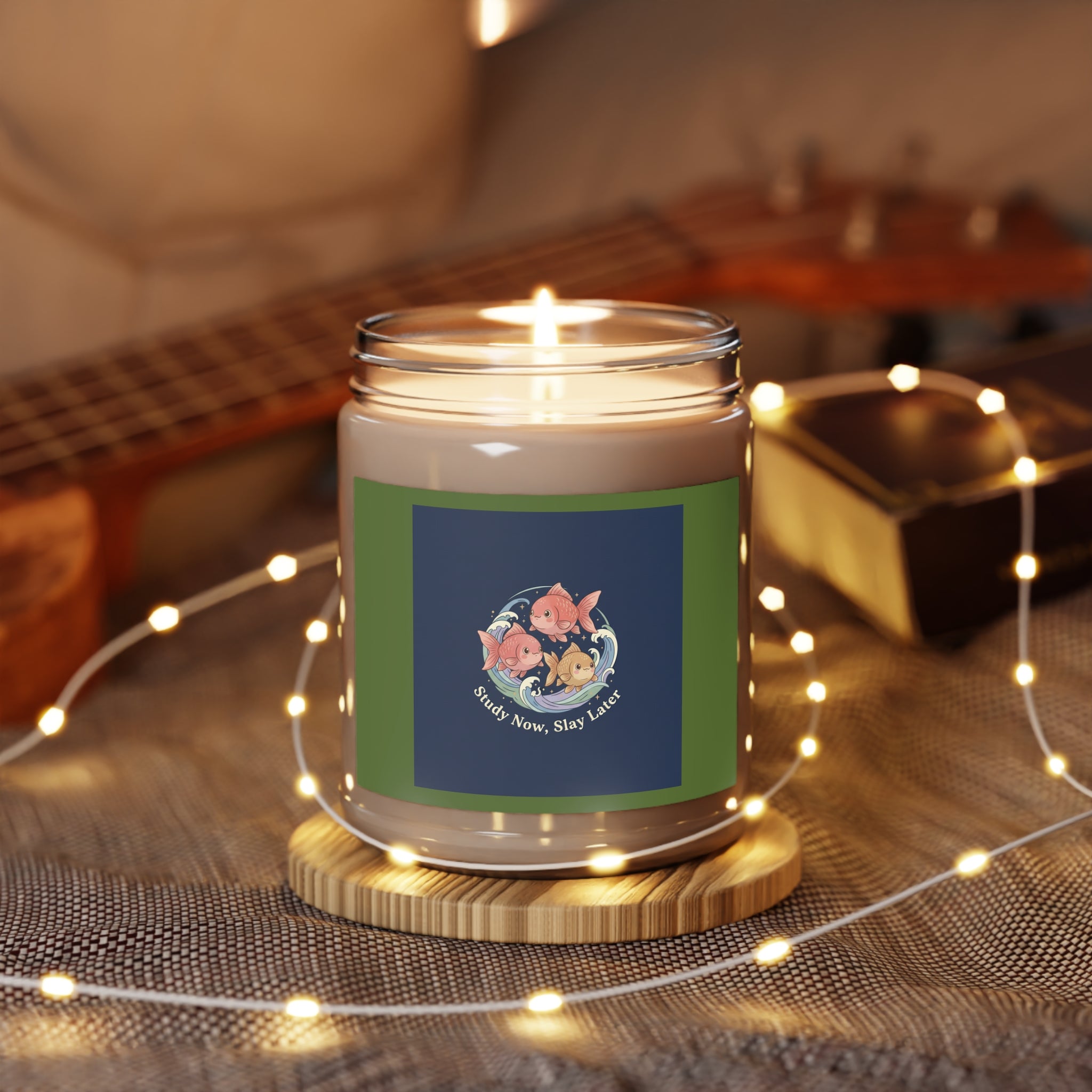 Fish Scented Candle – Study Now, Slay Later