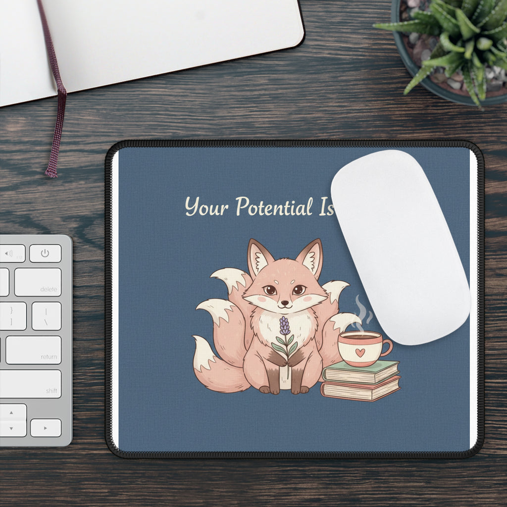 Kitsune Mouse Pad – Your Potential is Endless