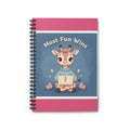 Giraffe Spiral Notebook – Most Fun Wins