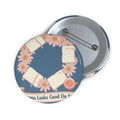 Daisies Pin Button – Success Looks Good on You