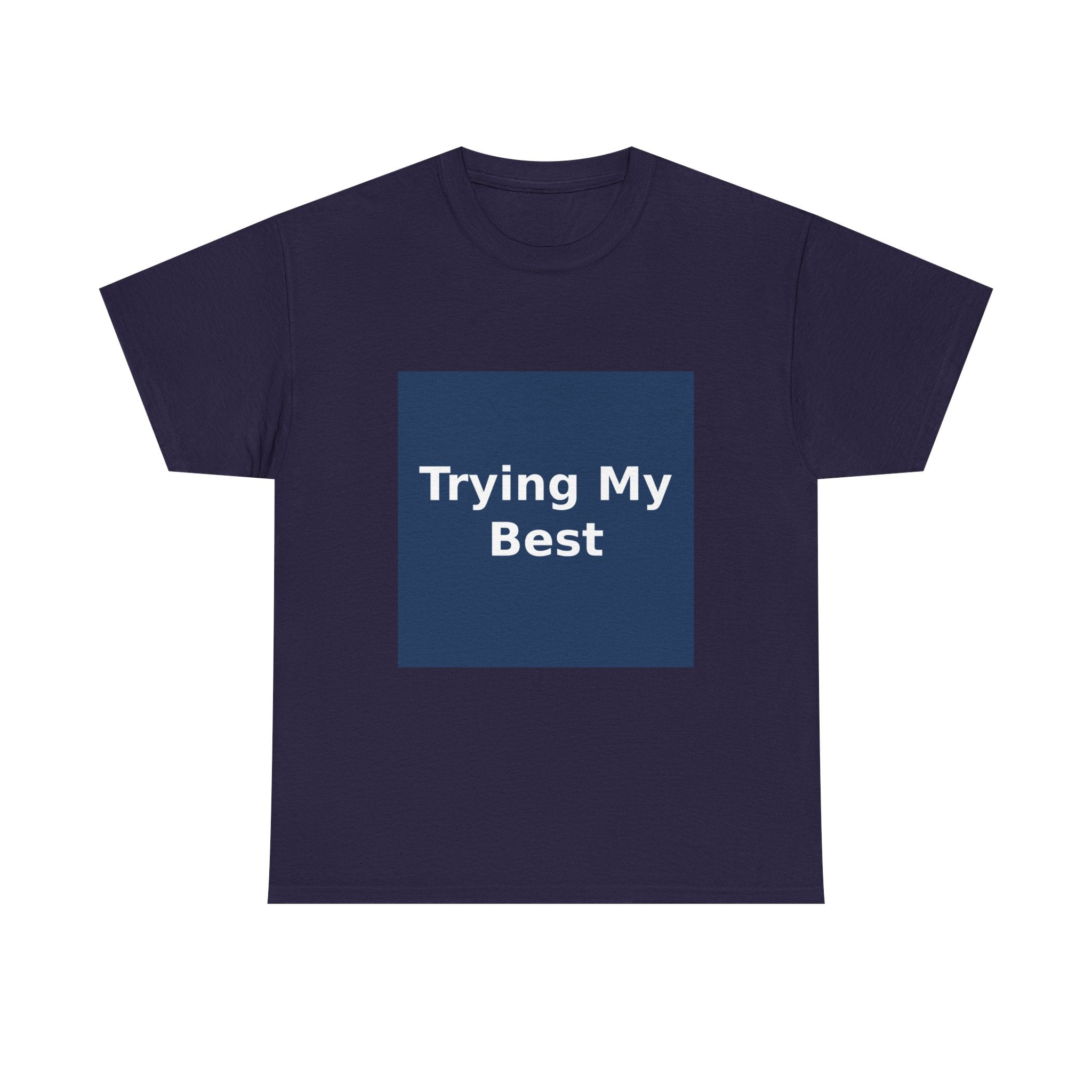 "Trying My Best" Black Cat Kids Tee | College Girl Gift | Fashion | KayKay Classics