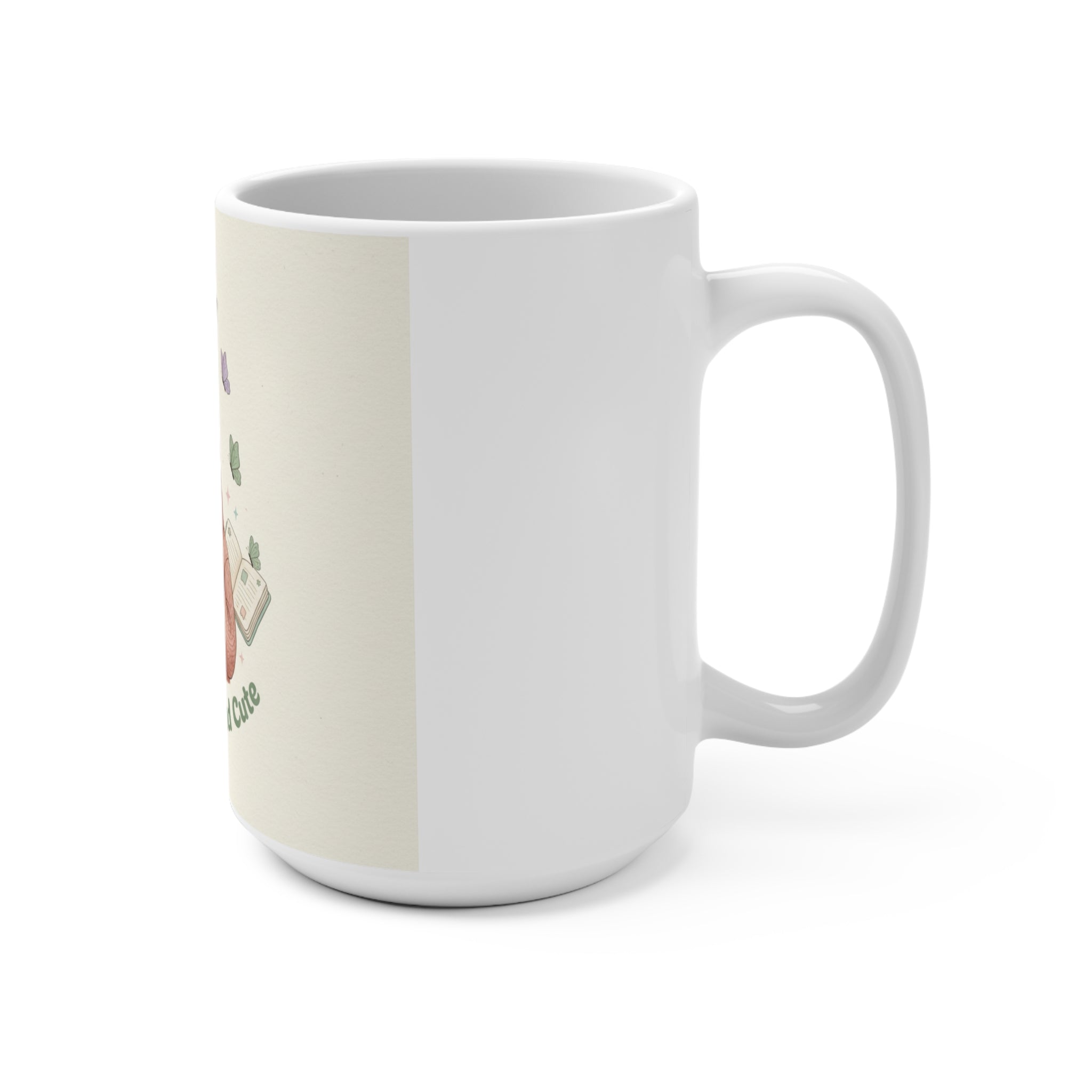 Educated And Cute Giraffe Mug 15oz