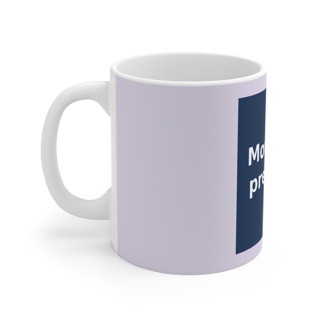 "Momento presente" Black Cat Mug | College Girl Gift | Fashion | KayKay Classics
