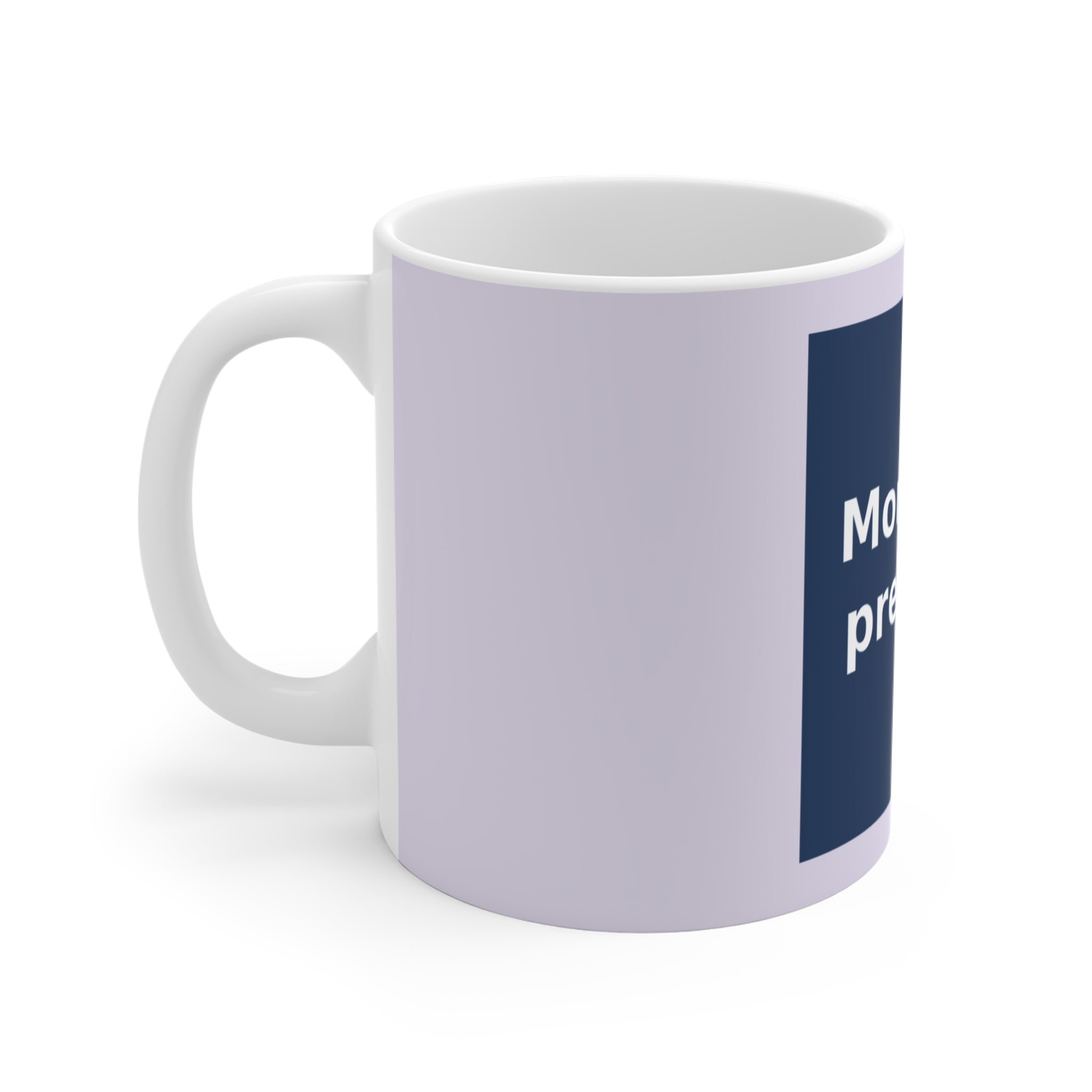 "Momento presente" Black Cat Mug | College Girl Gift | Fashion | KayKay Classics
