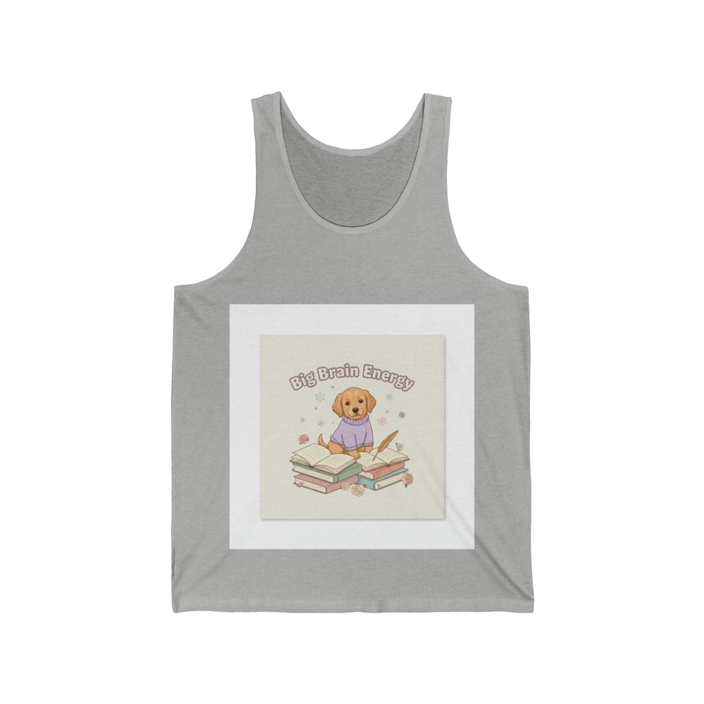 Big Brain Energy Dog Tank Top