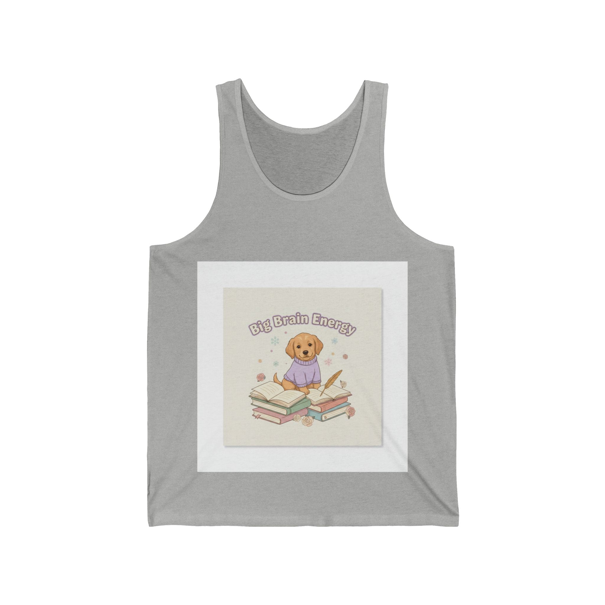 Big Brain Energy Dog Tank Top