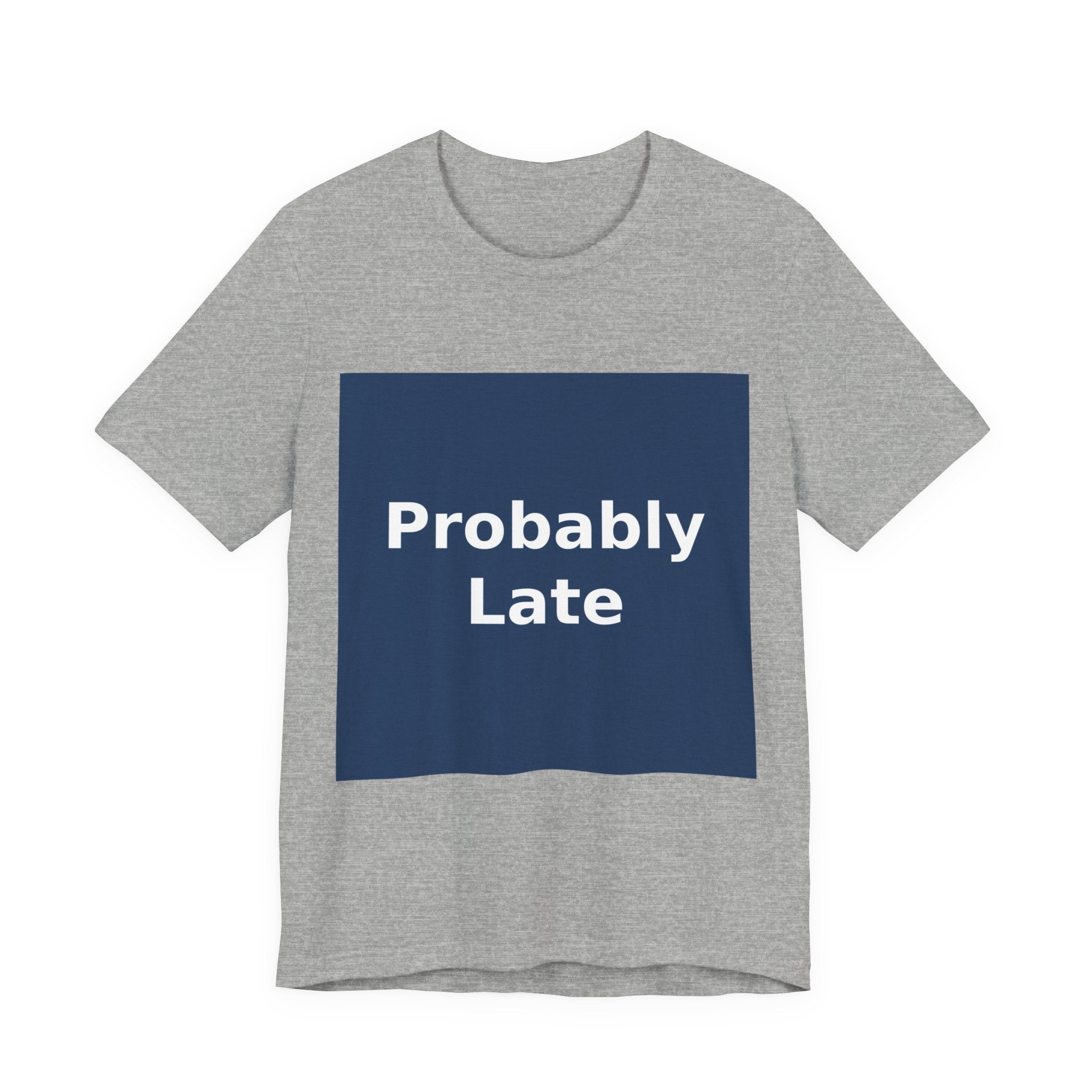 "Probably Late" Black Cat Women Tee | College Girl Gift | Fashion | KayKay Classics