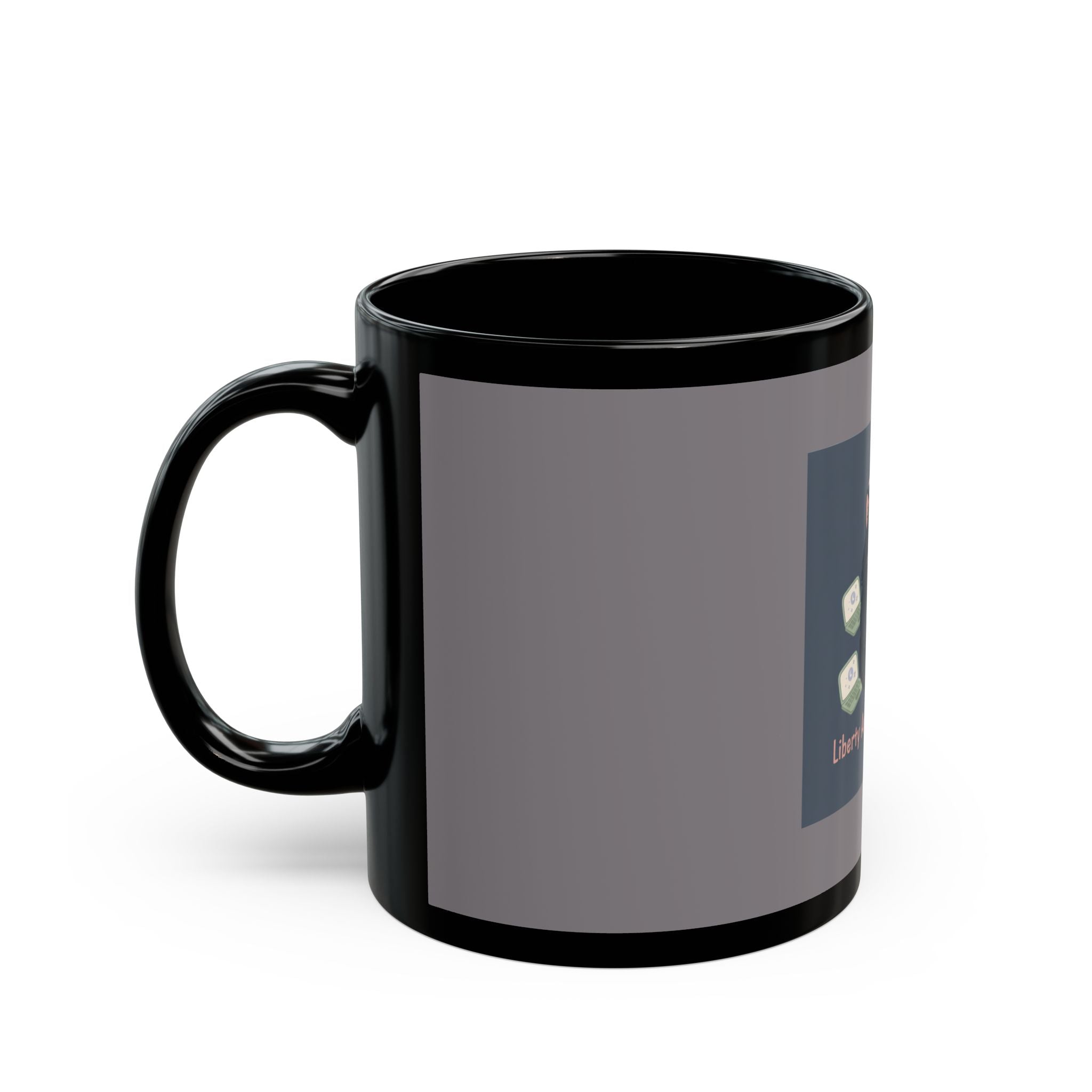 Black Cat Black Mug 11oz – Liberty and Justice for All