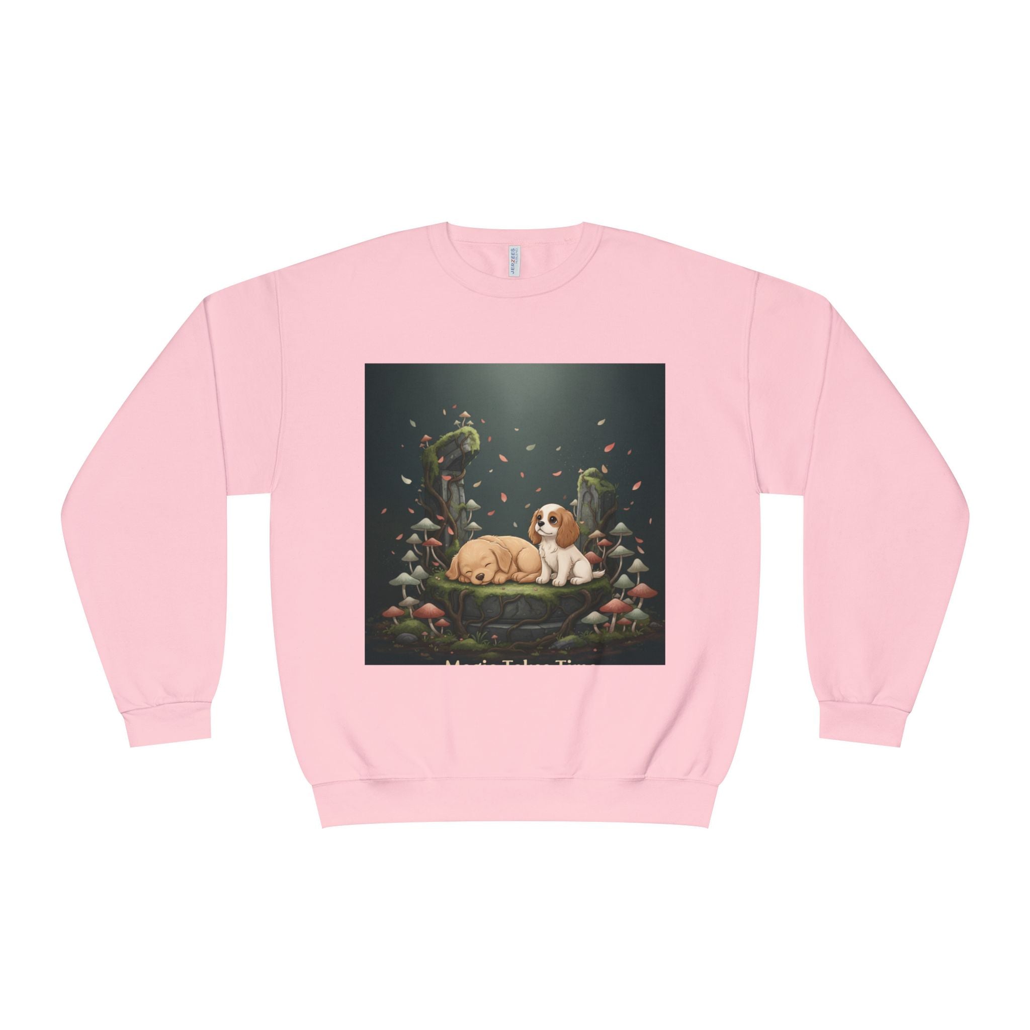 Puppies Crewneck Sweatshirt – Magic Takes Time