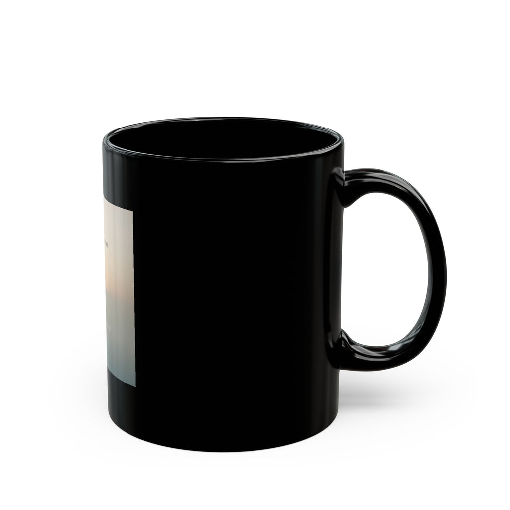 ONE DAY AT A TIME Black Mug