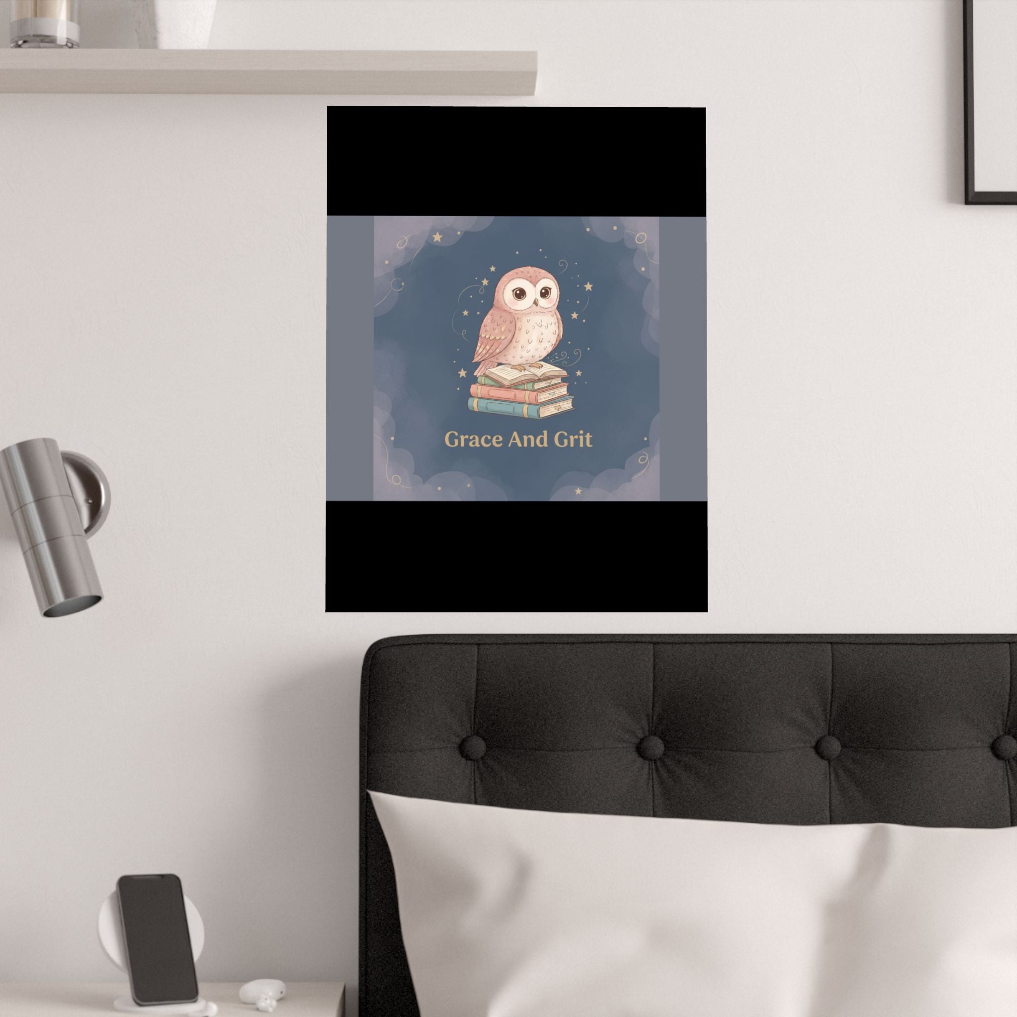 Owl Poster – Grace and Grit
