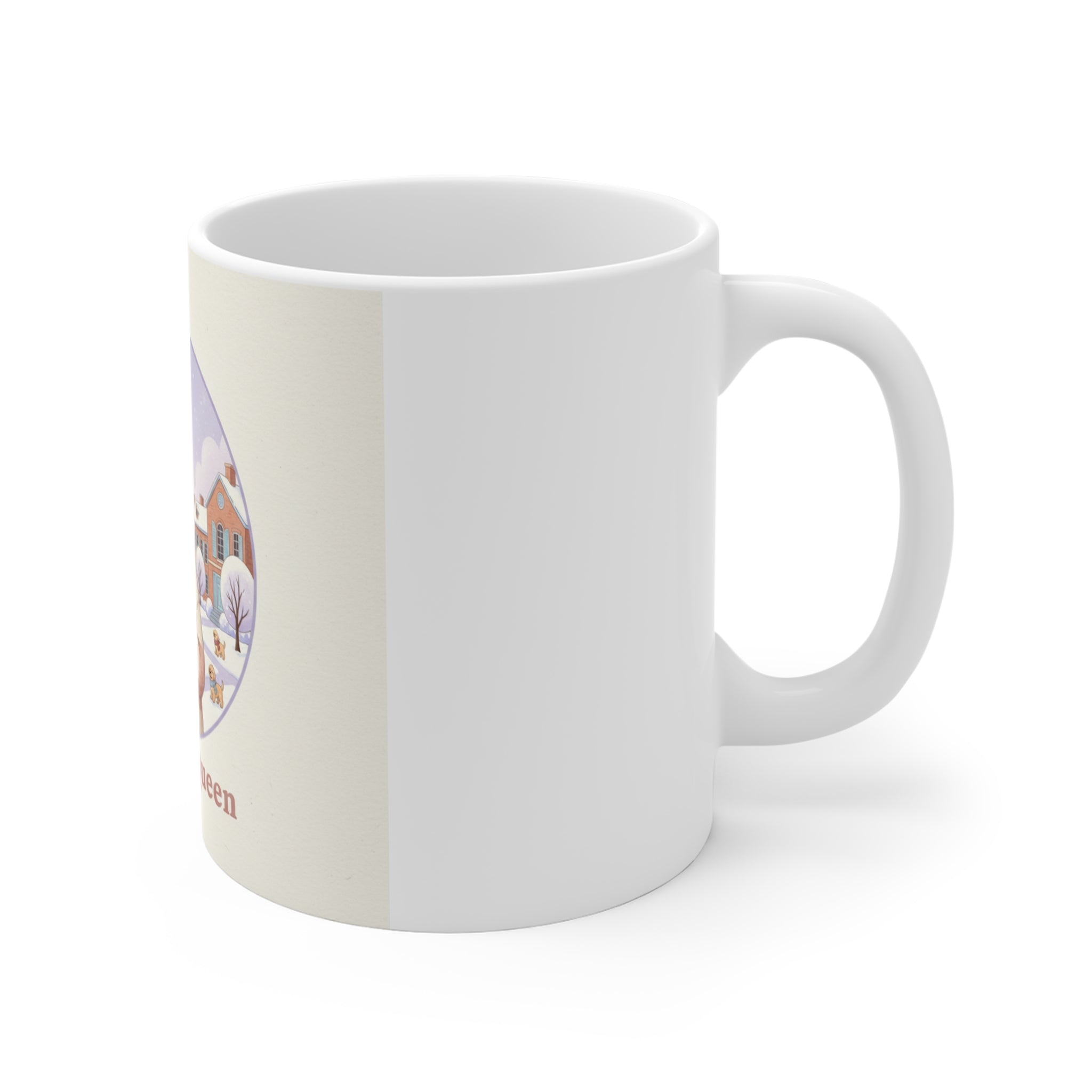 Campus Queen Giraffe Mug 11oz