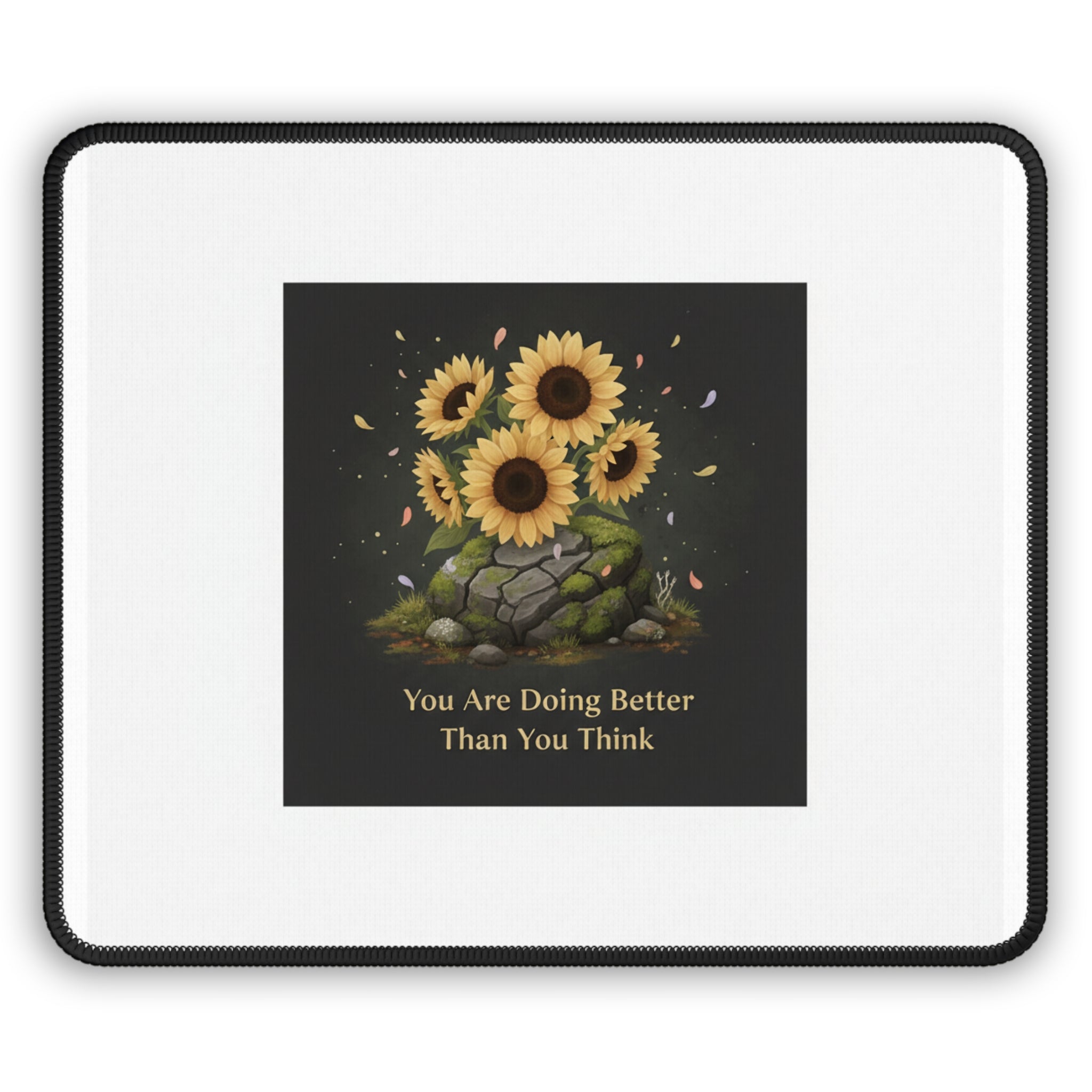 Sunflowers Mouse Pad – You Are Doing Better Than You Think