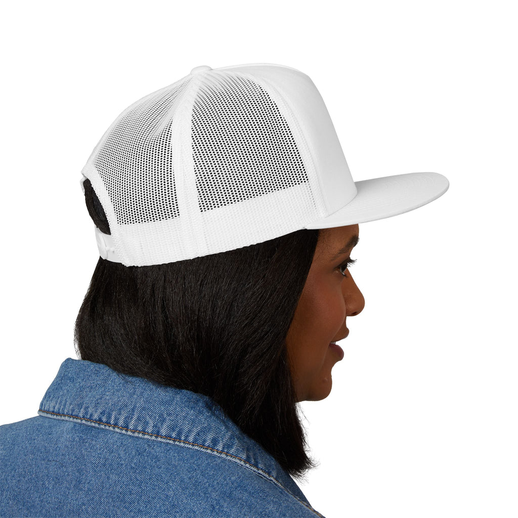 "BE KIND TO YOURSELF" Black Cat Trucker Cap | College Girl Gift | Fashion | KayKay Classics