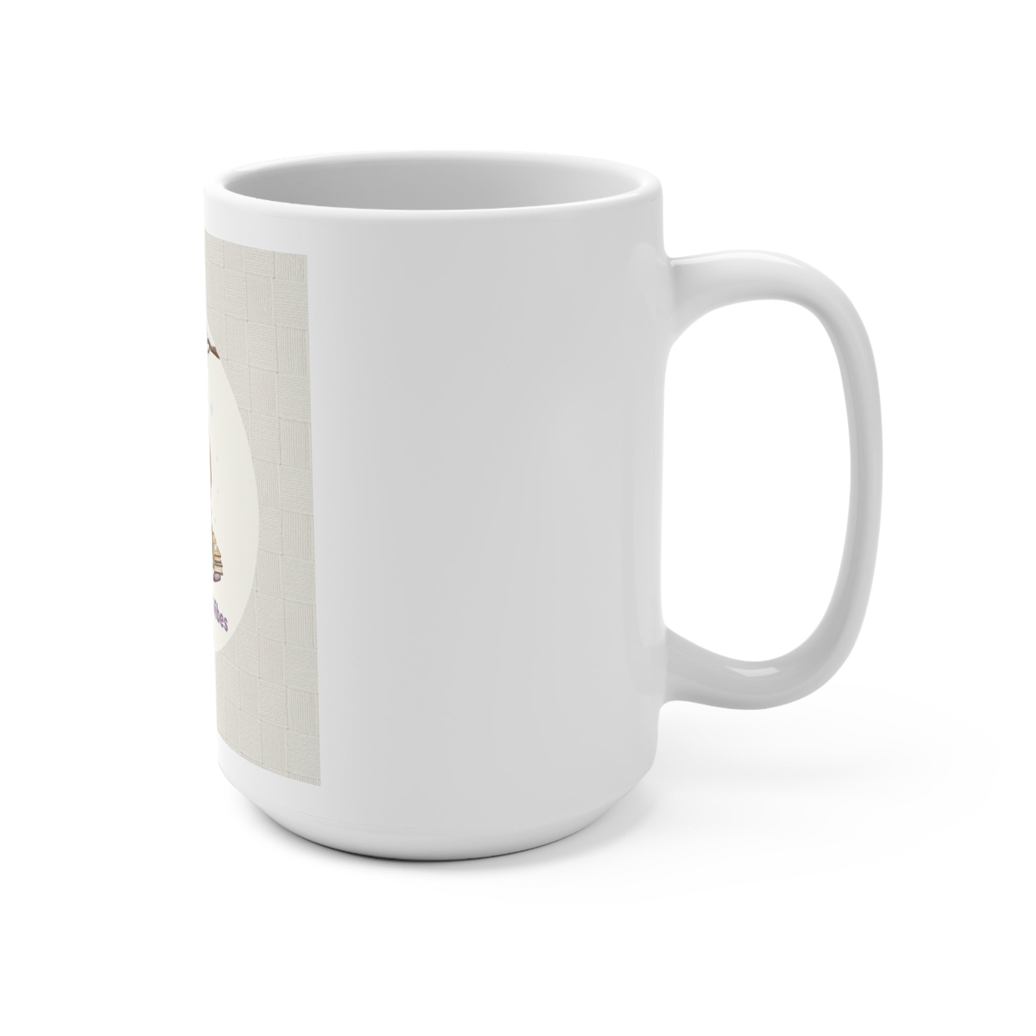 Study Buddy Vibes Owl Mug 15oz