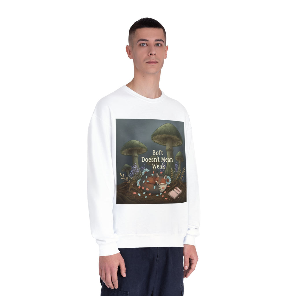 Fox Crewneck Sweatshirt – Soft Doesnt Mean Weak