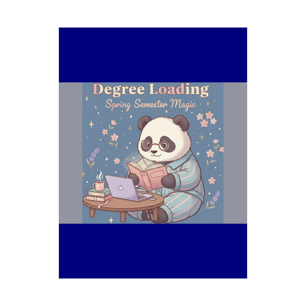 Panda Poster – Degree Loading Spring Semester Magic
