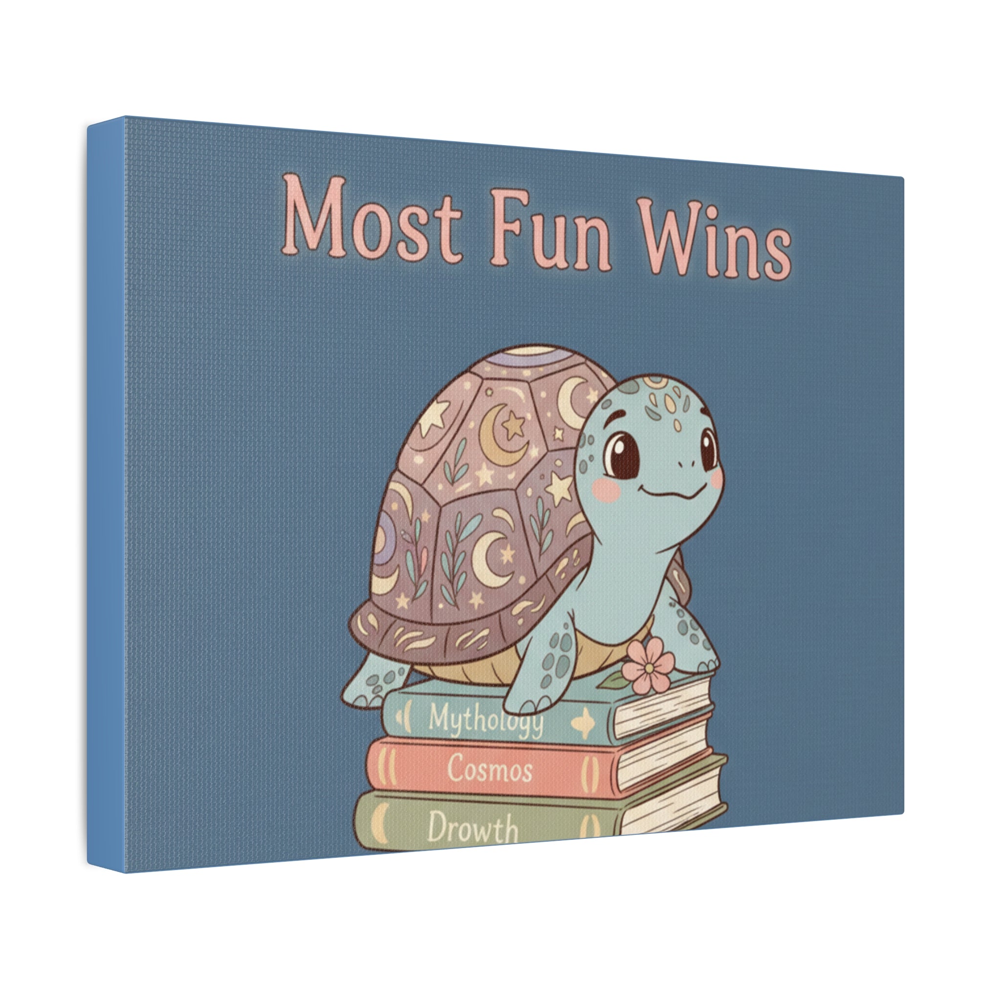 Turtle Canvas Print – Most Fun Wins