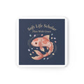 Koi Cork Coaster – Soft Life Scholar Flow With Grace
