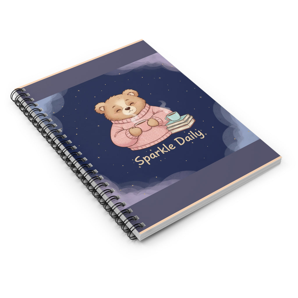 Bear Spiral Notebook – Sparkle Daily
