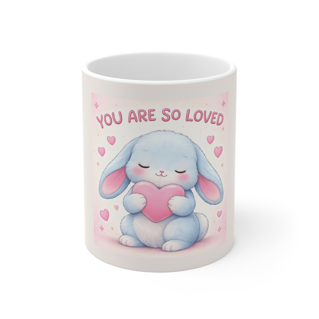 "YOU ARE SO LOVED" Black Cat Mug | College Girl Gift | Fashion | KayKay Classics