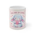 "YOU ARE SO LOVED" Black Cat Mug | College Girl Gift | Fashion | KayKay Classics