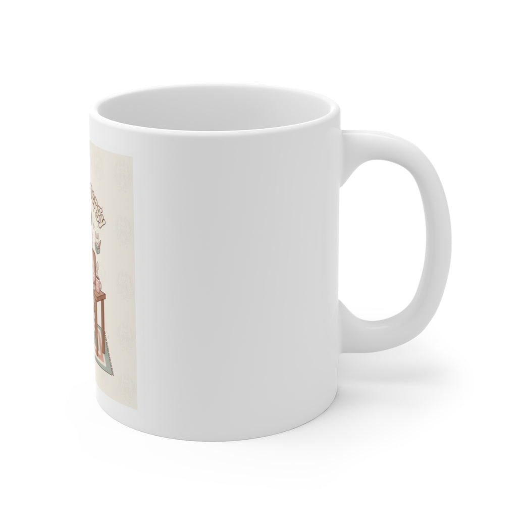 Big Brain Energy Panda Mug 11oz