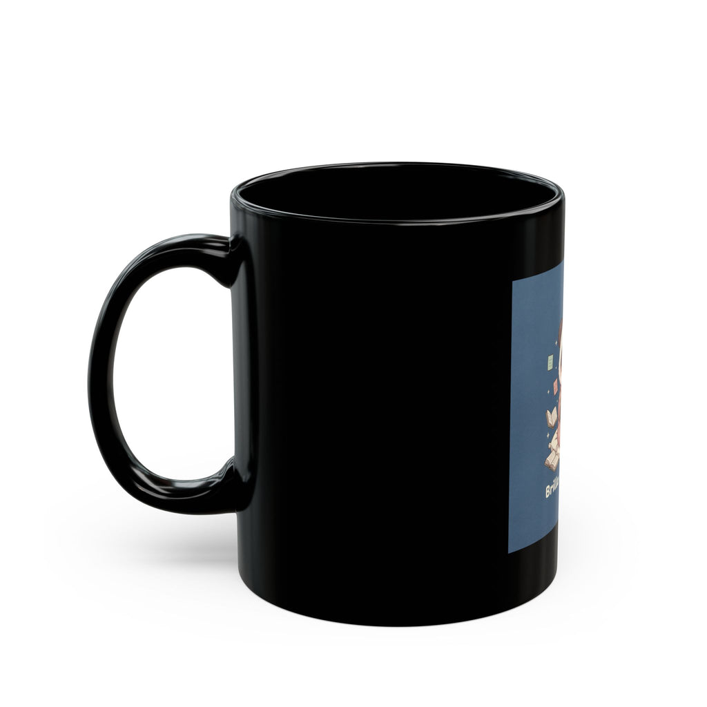 Brilla a Tu Manera Black Mug 11oz – Home Decor