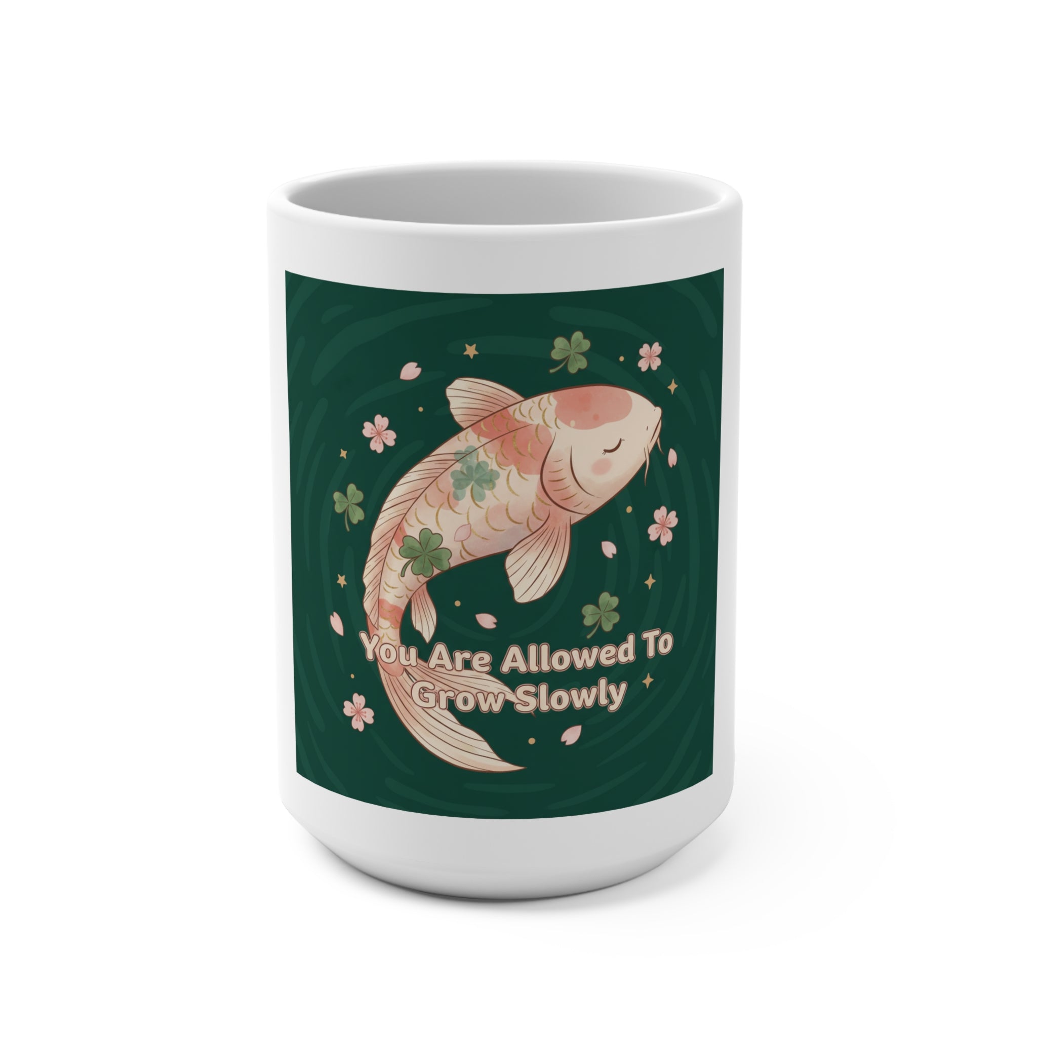 Bunny Mug 15oz – You Are Allowed to Grow Slowly