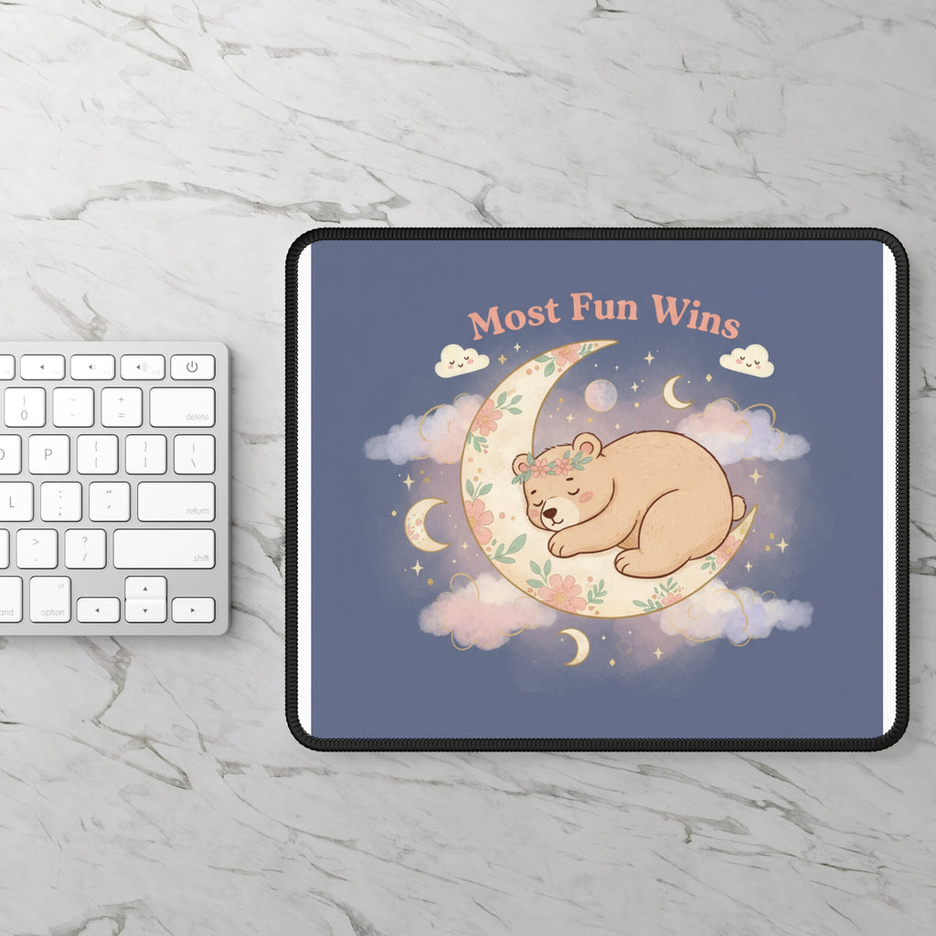 Bear Mouse Pad – Most Fun Wins