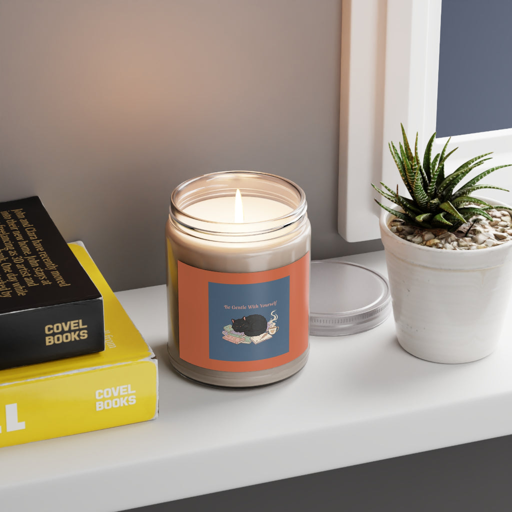 Black Cat Scented Candle – Be Gentle With Yourself