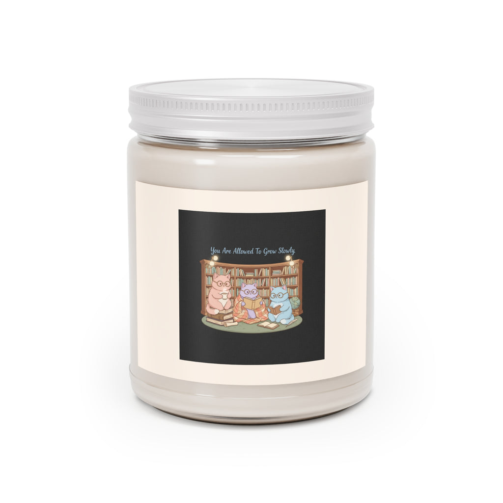 Cats With Glasses Scented Candle – You Are Allowed to Grow Slowly