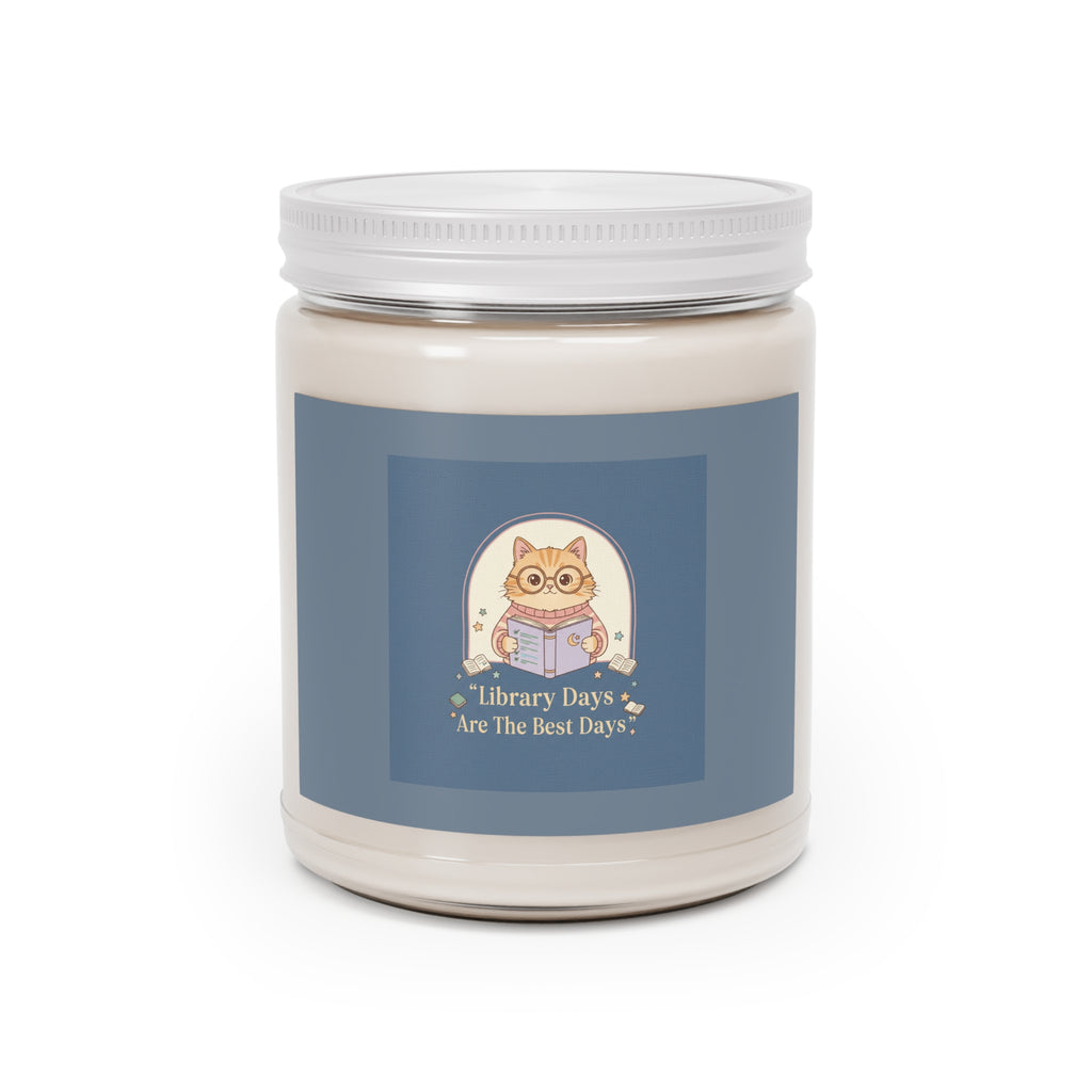 Cat Scented Candle – Library Days Are the Best Days