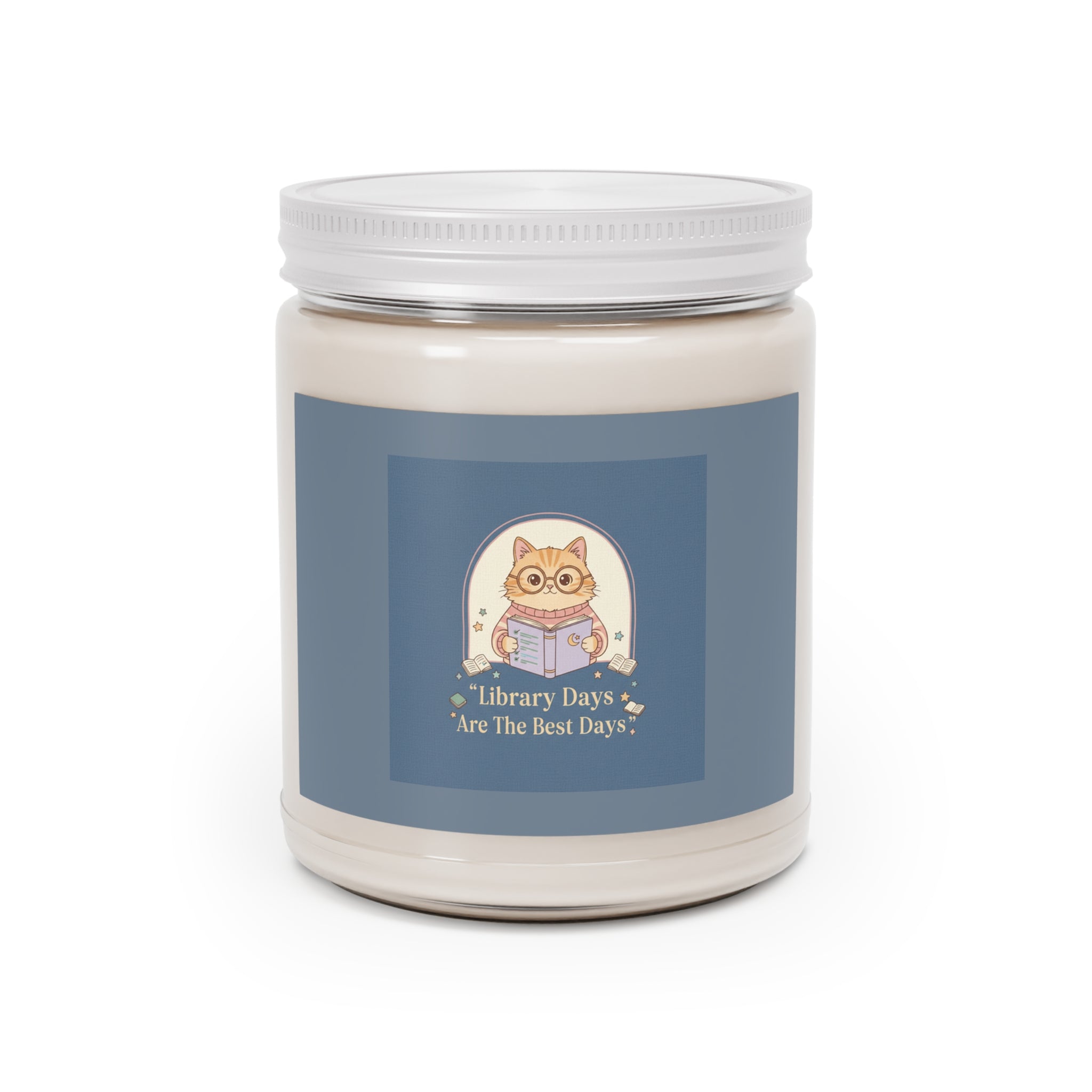 Cat Scented Candle – Library Days Are the Best Days