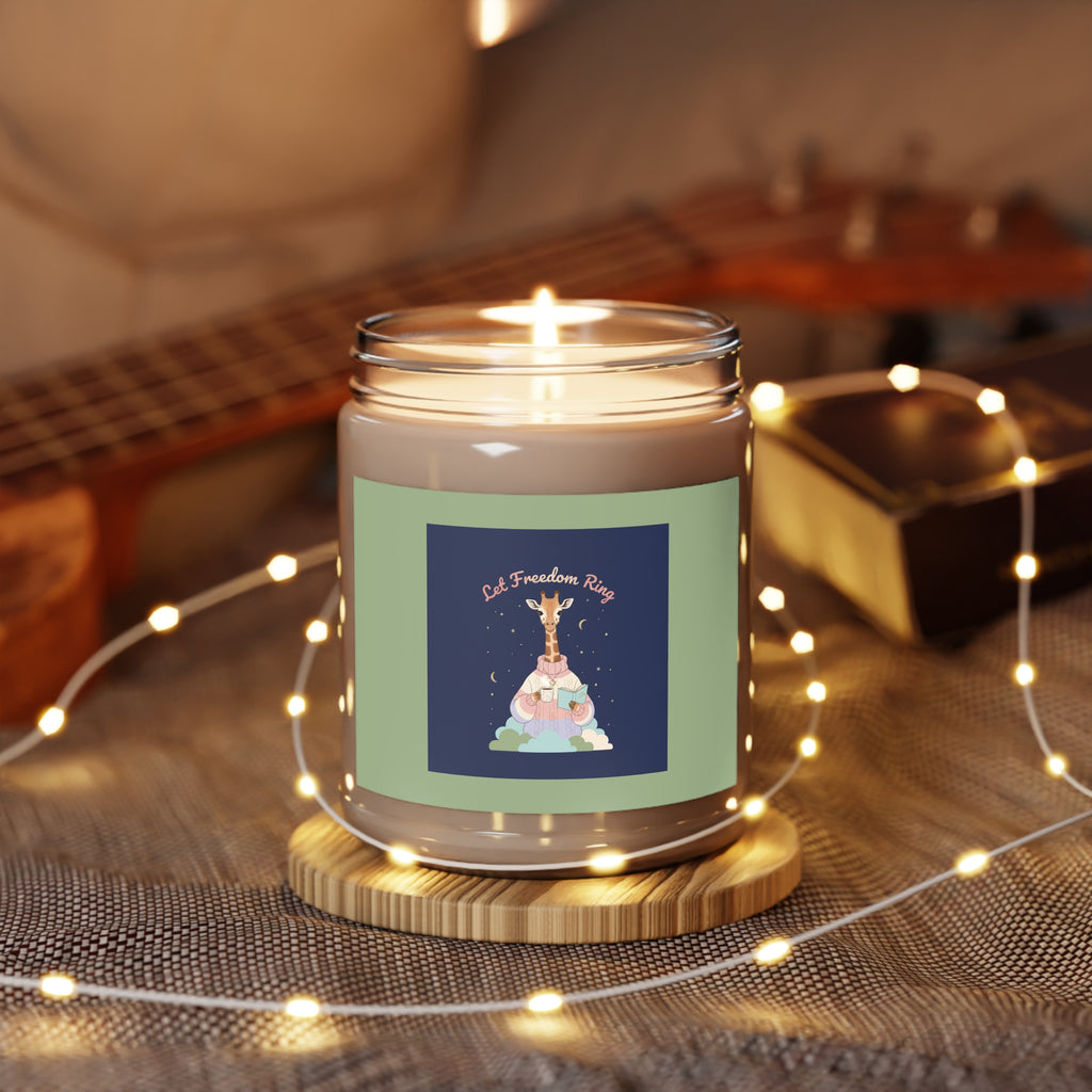 Giraffe Scented Candle – Let Freedom Ring