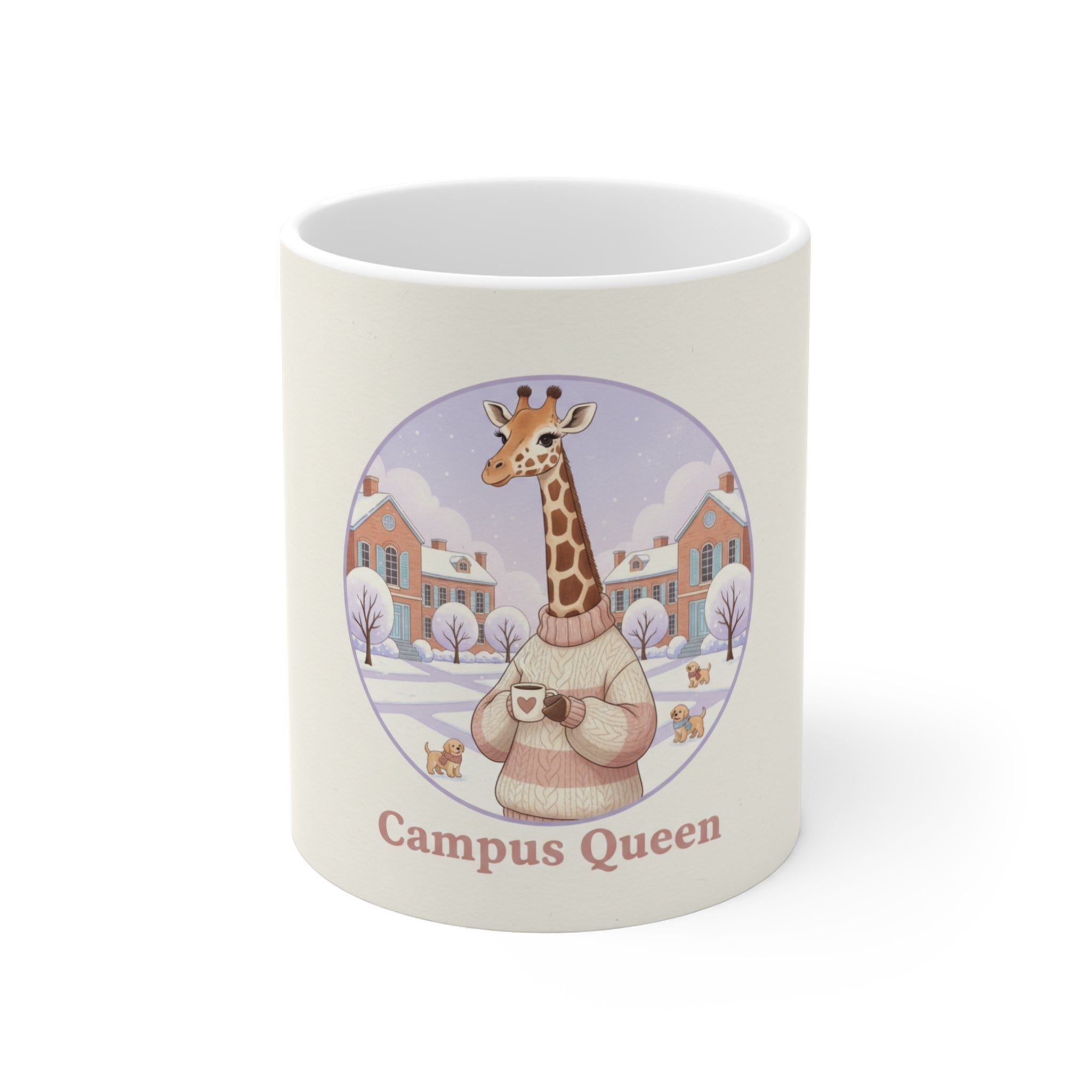 Campus Queen Giraffe Mug 11oz