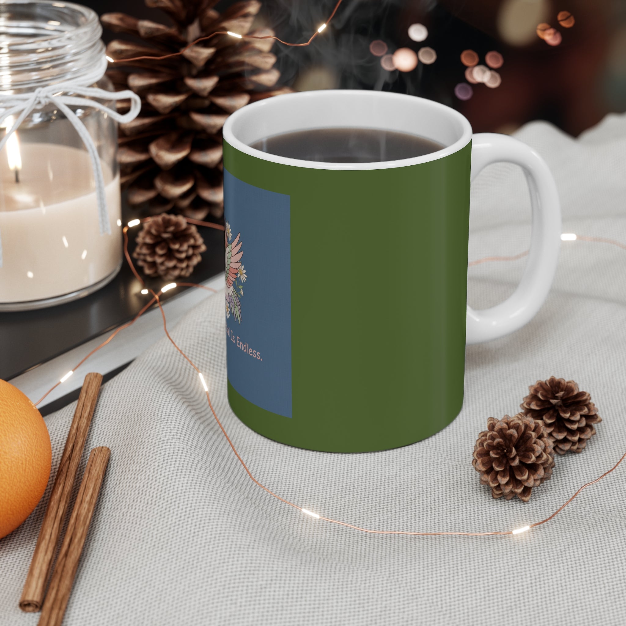 Crane Mug 11oz – Your Potential is Endless