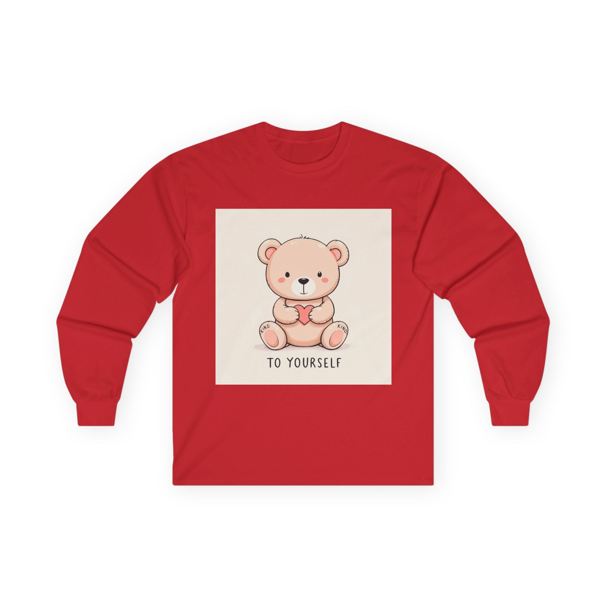 TO YOURSELF Bear Long Sleeve Tee