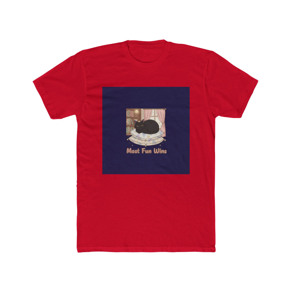 Black Cat Unisex Tee – Most Fun Wins