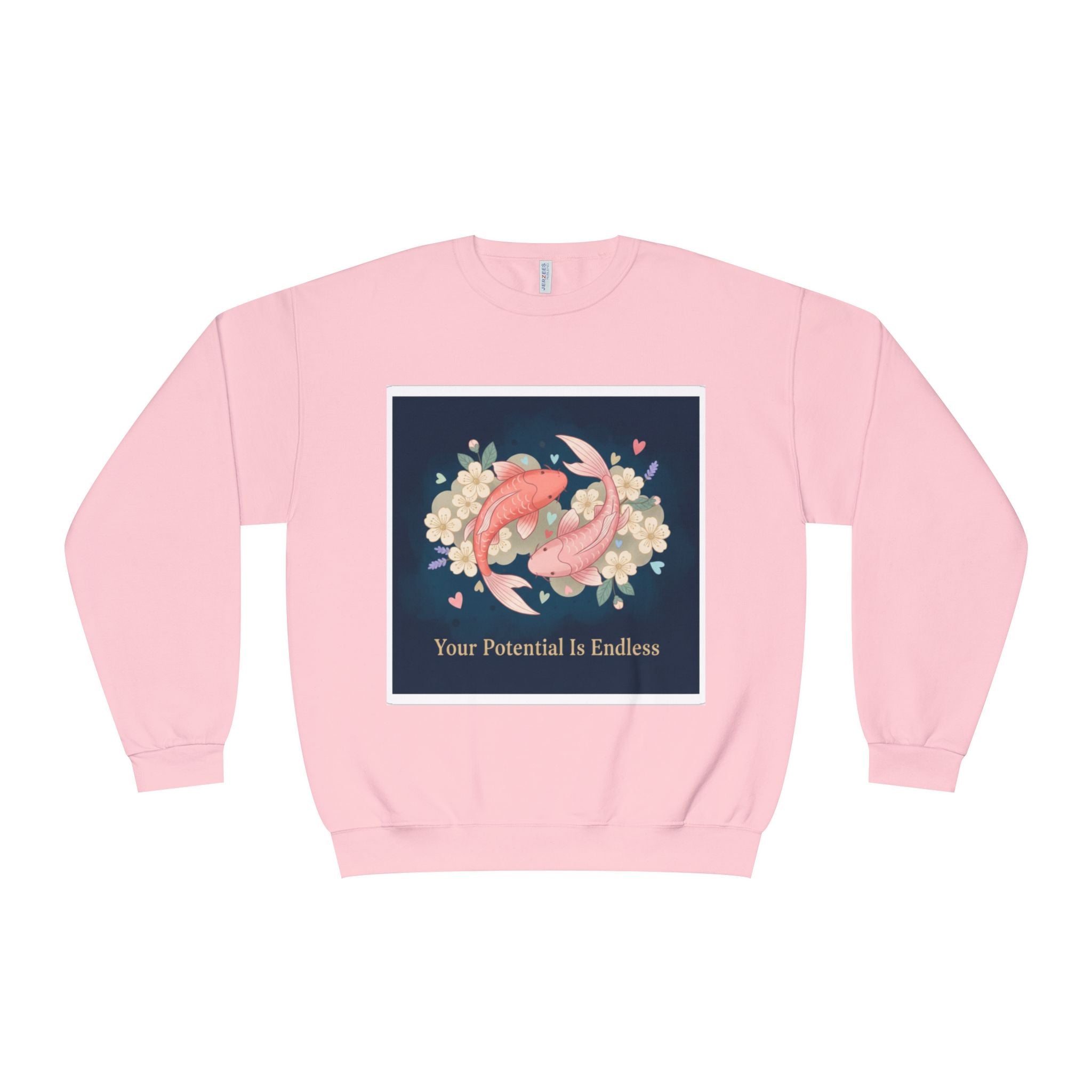 Koi Crewneck Sweatshirt – Your Potential is Endless