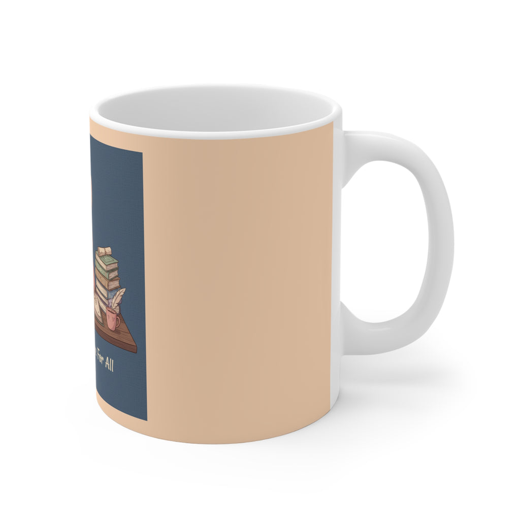 Rabbit Mug 11oz – Liberty and Justice for All