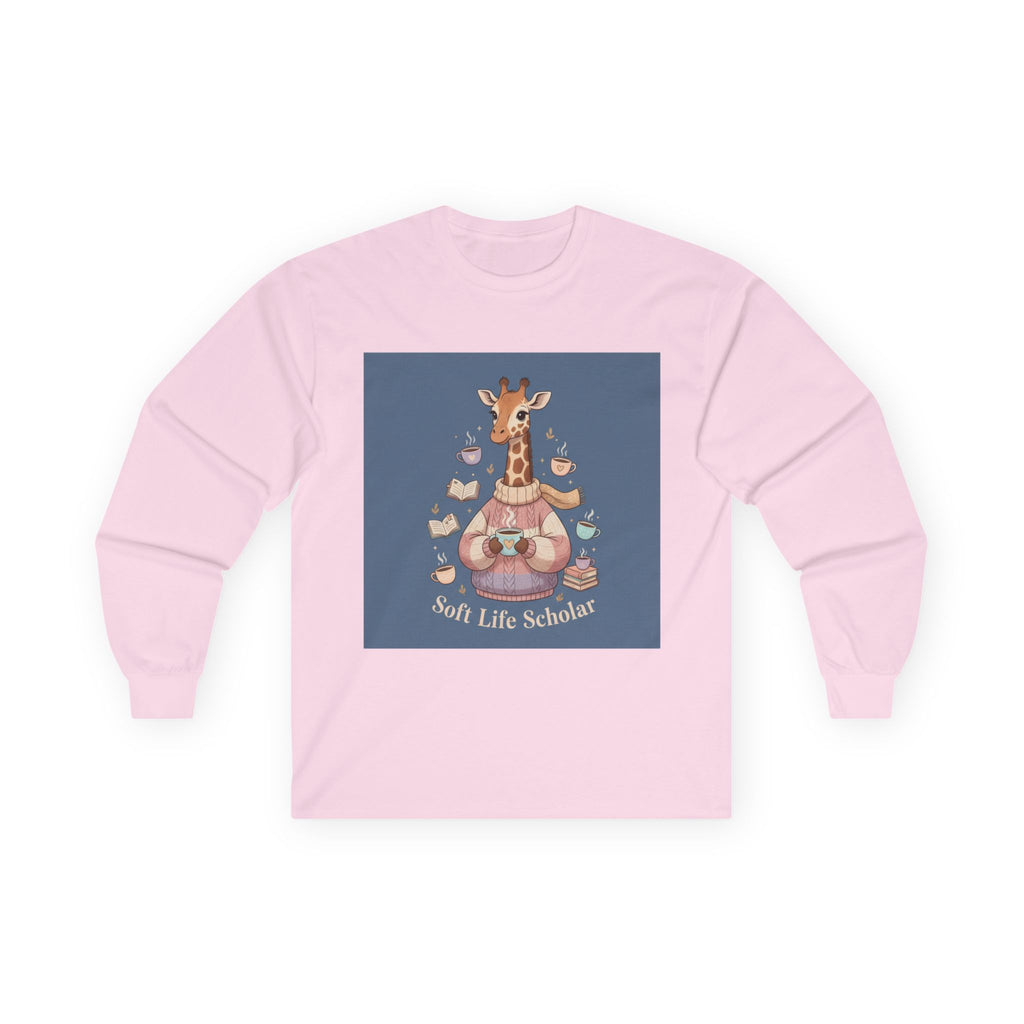 Giraffe Long Sleeve Tee – Soft Life Scholar